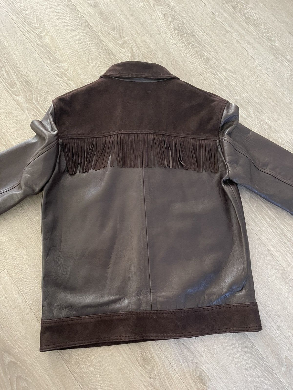 Zara Zara suede leather jacket Size US L / EU 52-54 / 3 - 2 Thumbnail