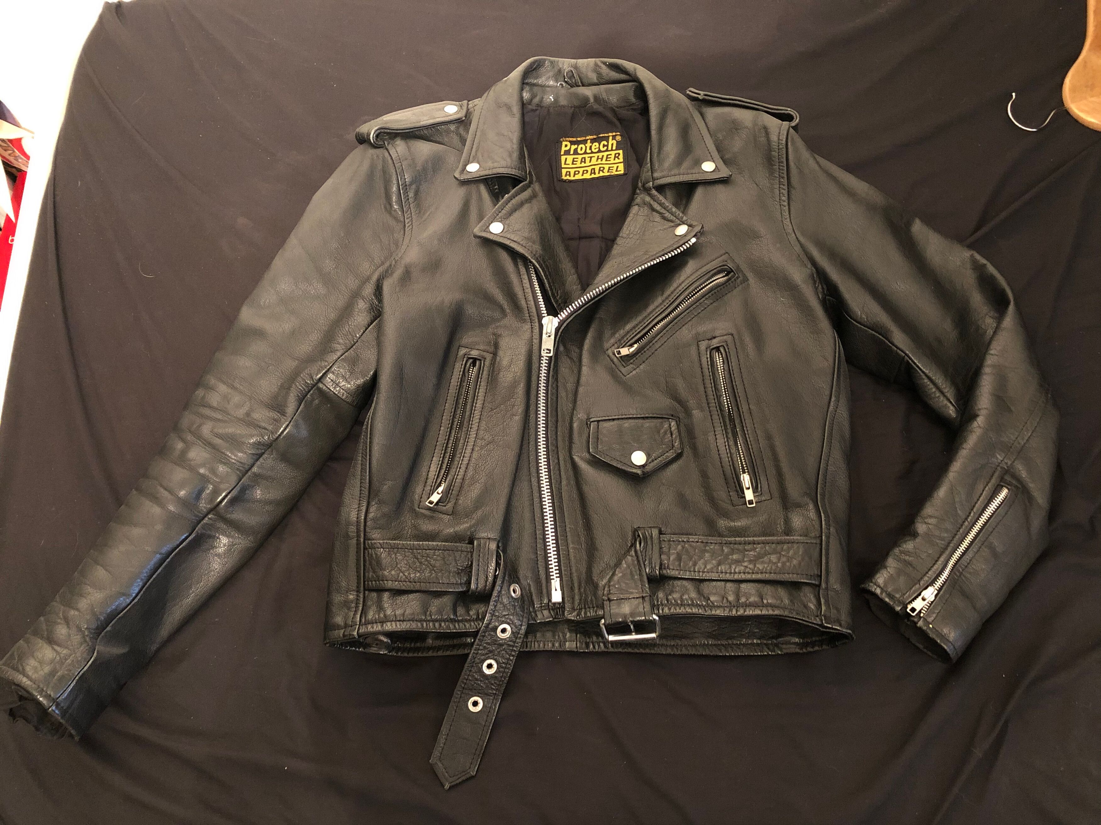 Vintage Protech Leather Apparel | Grailed
