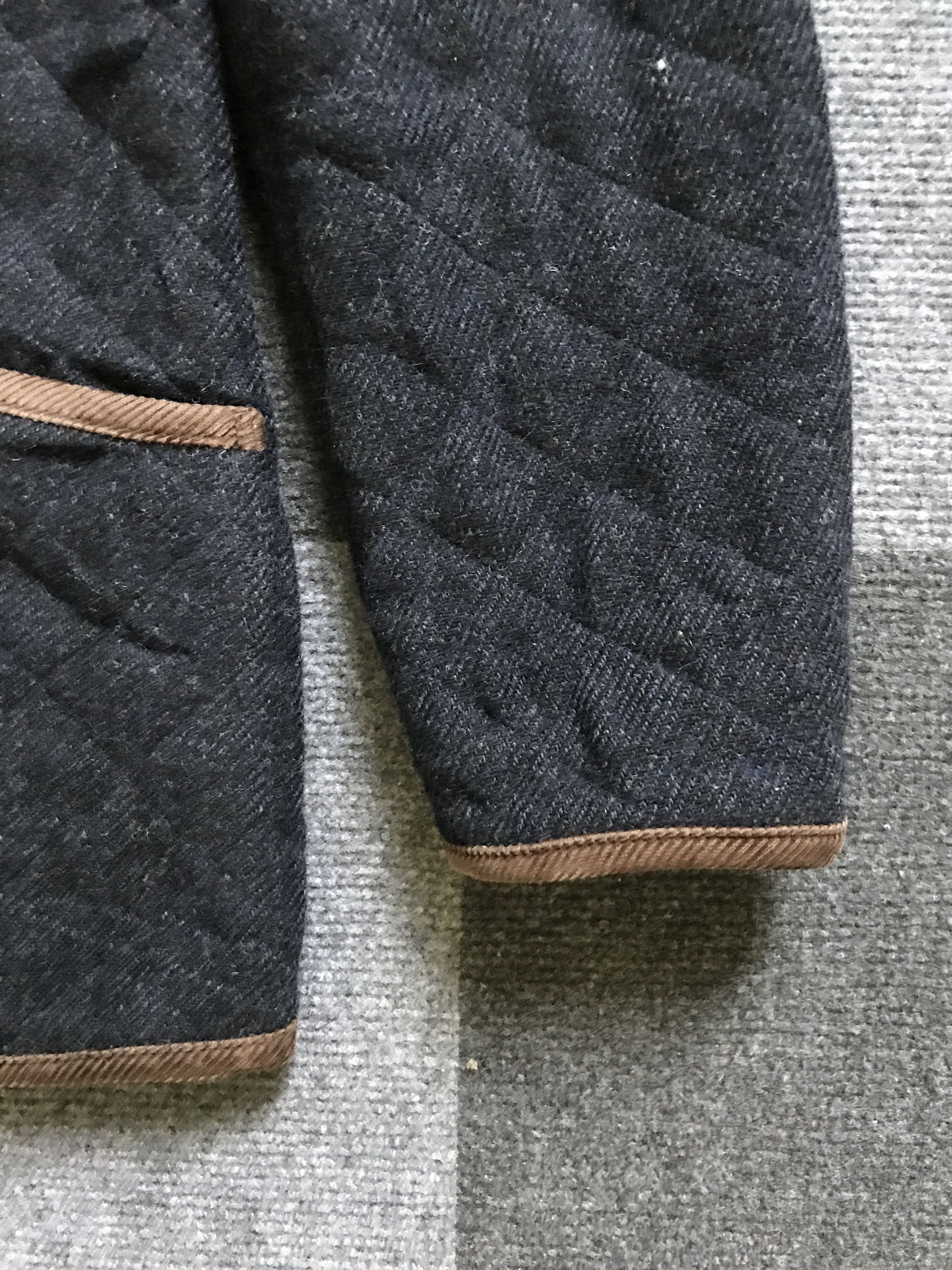 Japanese Brand × Journal Standard JW11 JOURNAL STANDARD Scotland Wool Indigo Quilted Jacket Size US M / EU 48-50 / 2 - 6 Thumbnail
