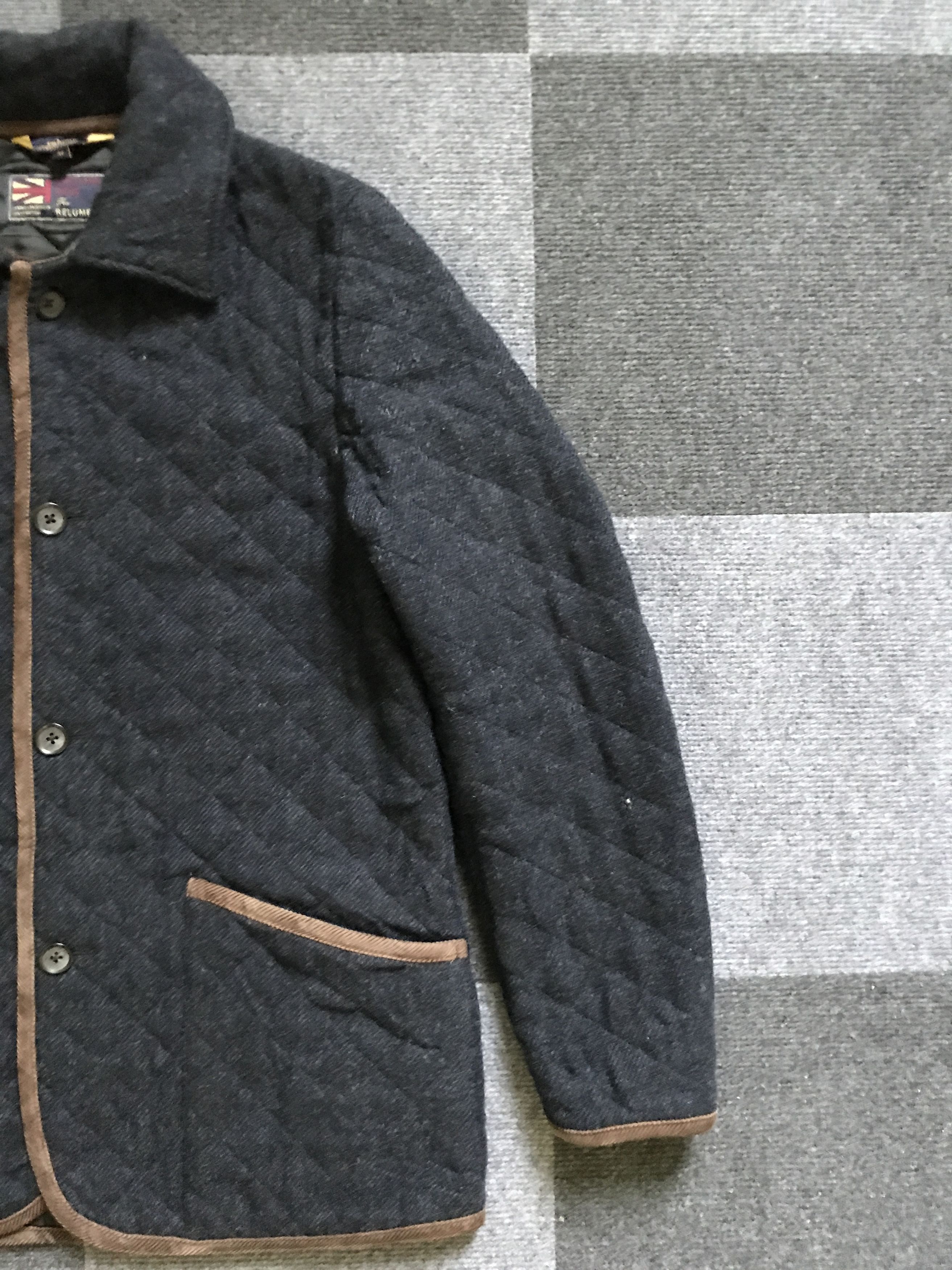 Japanese Brand × Journal Standard JW11 JOURNAL STANDARD Scotland Wool Indigo Quilted Jacket Size US M / EU 48-50 / 2 - 3 Thumbnail