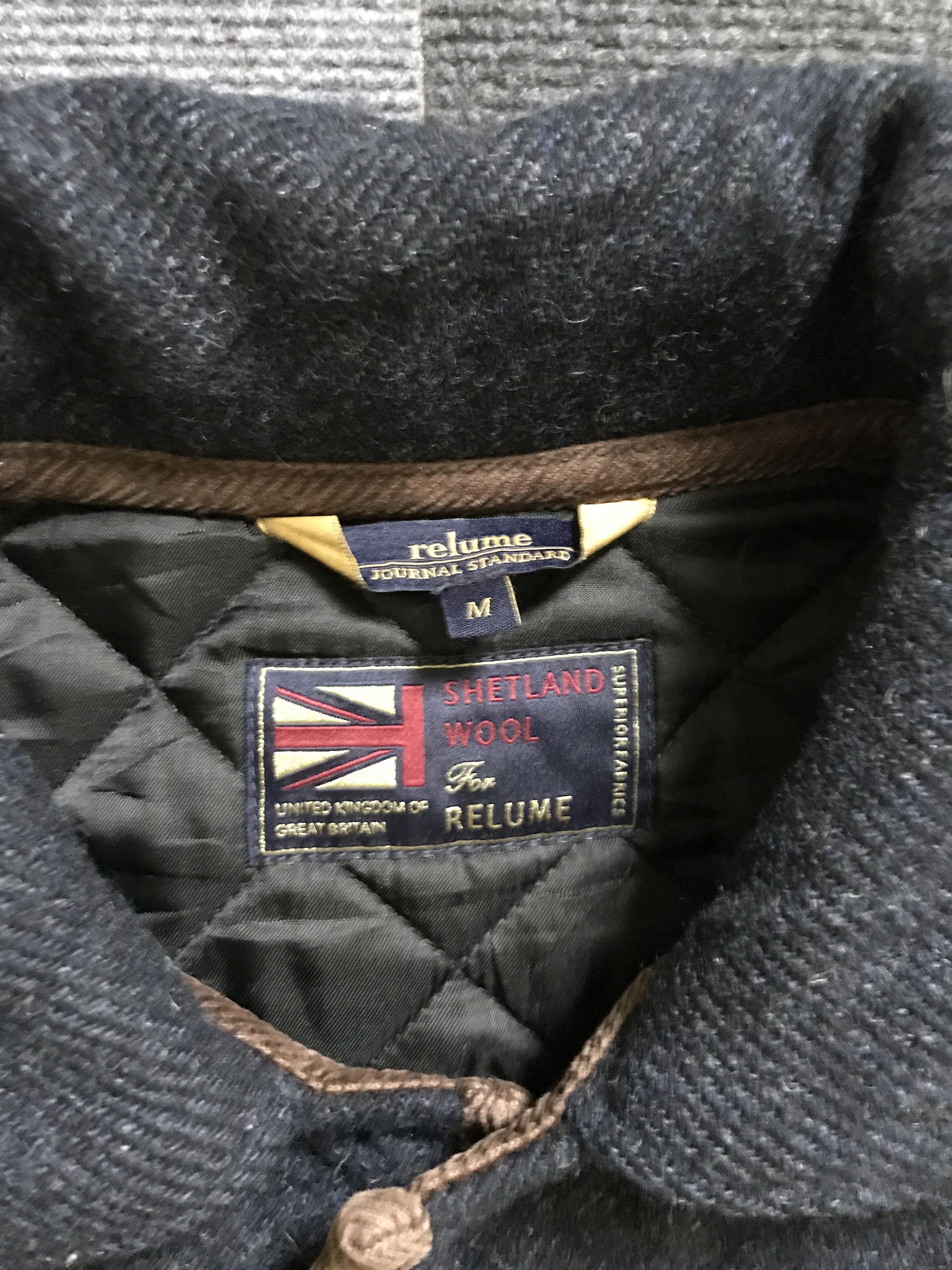 Japanese Brand × Journal Standard JW11 JOURNAL STANDARD Scotland Wool Indigo Quilted Jacket Size US M / EU 48-50 / 2 - 5 Thumbnail