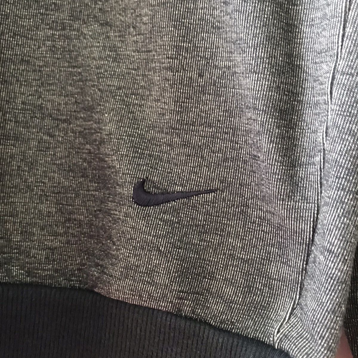 Nike × Vintage Vintage Y2K Nike Sweatshirt Spell Out Logo Small Logo Bottom Size US L / EU 52-54 / 3 - 6 Thumbnail