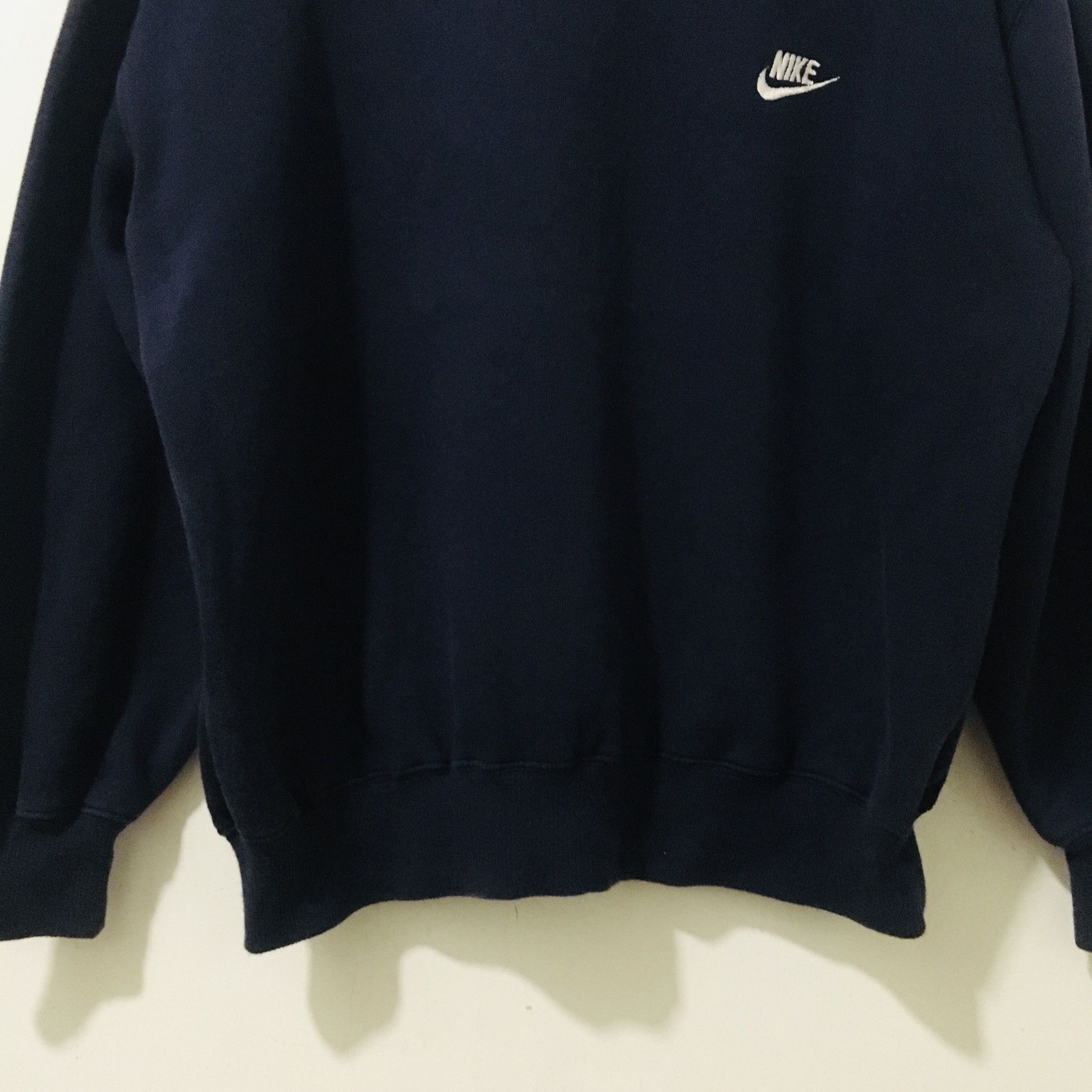 Nike × Vintage Nike Sweatshirt 90s Small Logo x Vintage Size US M / EU 48-50 / 2 - 5 Thumbnail