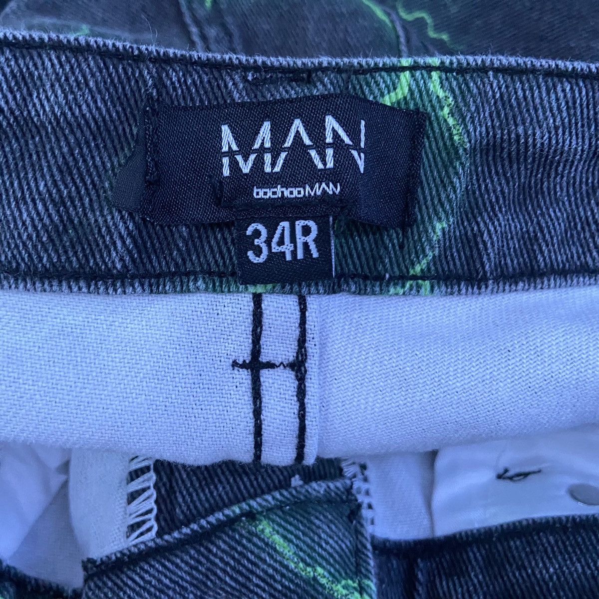 Other BooHoo Man Lightning Pants Size US 34 / EU 50 - 3 Thumbnail
