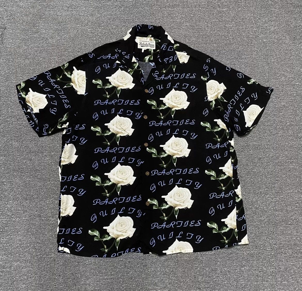 WACKO MARIA 21SS Rose Shirt