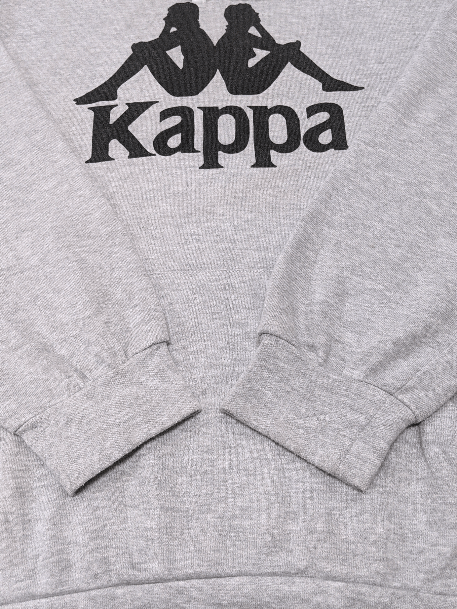 Kappa × Vintage Vintage 90s Kappa Big Logo Pullover Hoodie Size US S / EU 44-46 / 1 - 4 Thumbnail
