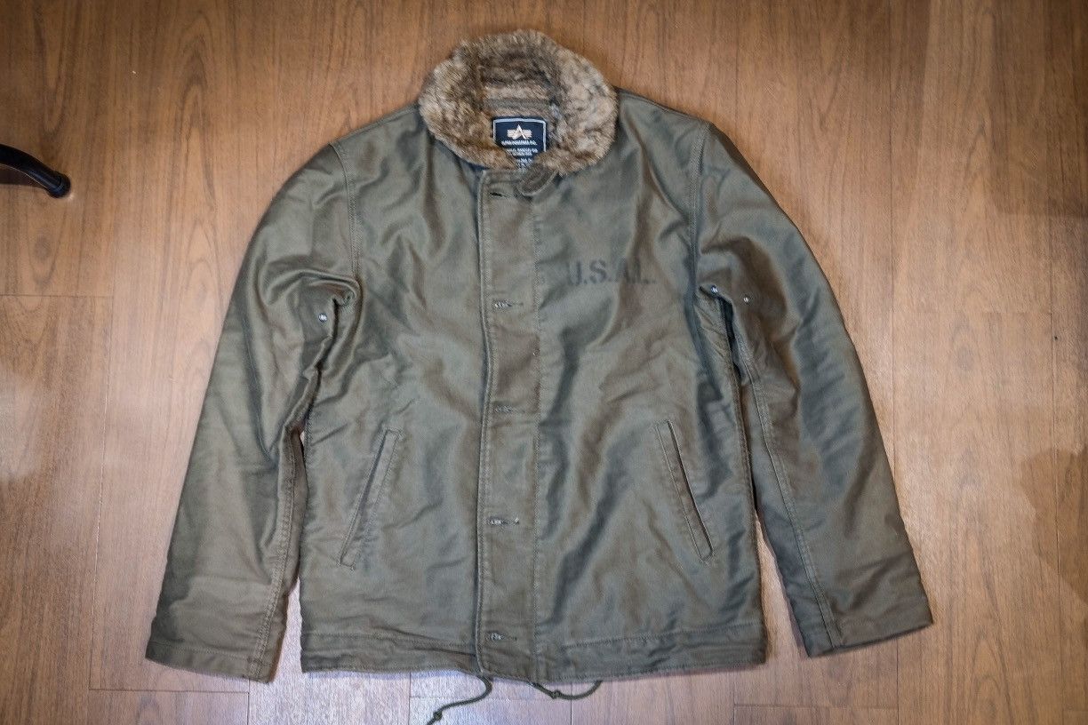 Alpha Industries Alpha Industries n1 Deck Jacket | Grailed