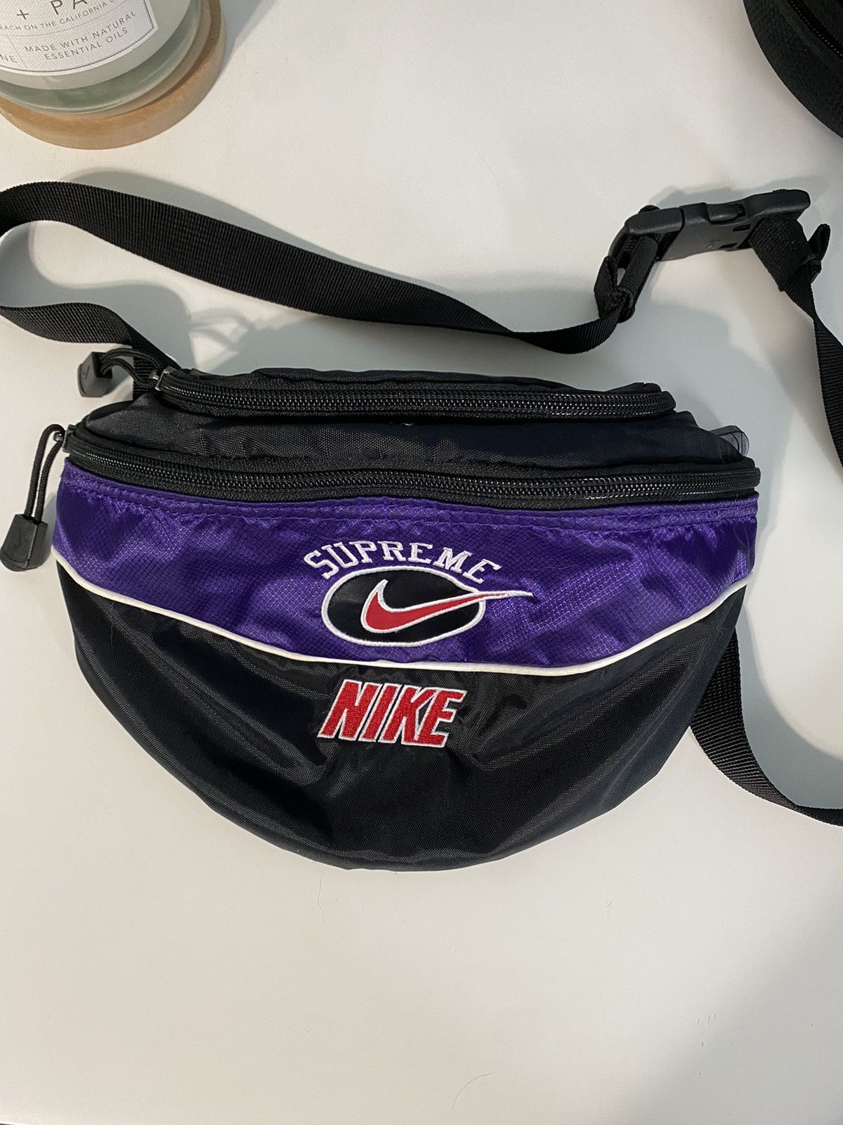 Supreme Nike x Supreme Shoulder Bag - Purple | Grailed