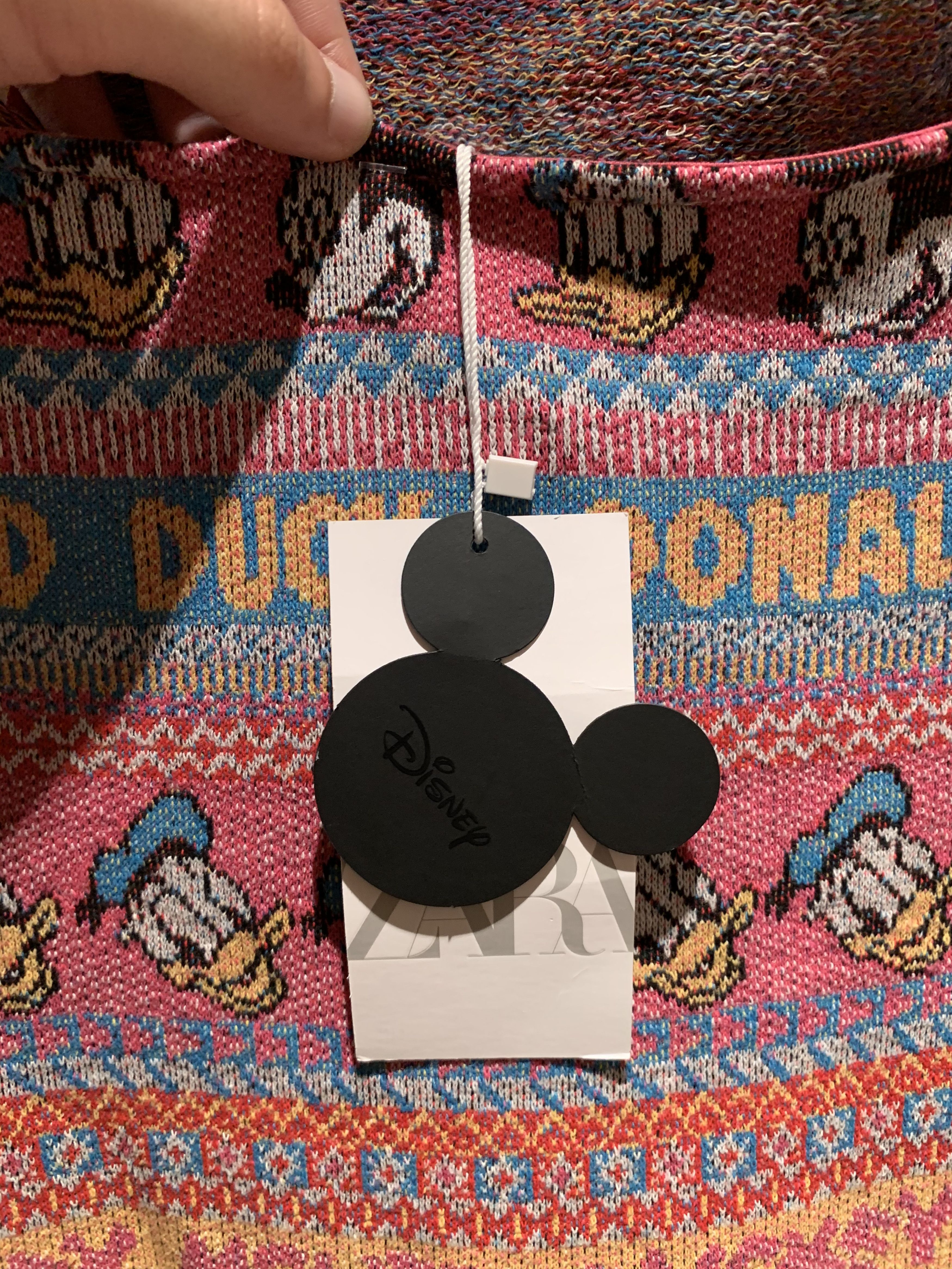 Disney × Mickey Mouse × Zara *RARE* New Disney x Zara Knit Dress - Small Size S / US 4 / IT 40 - 6 Thumbnail