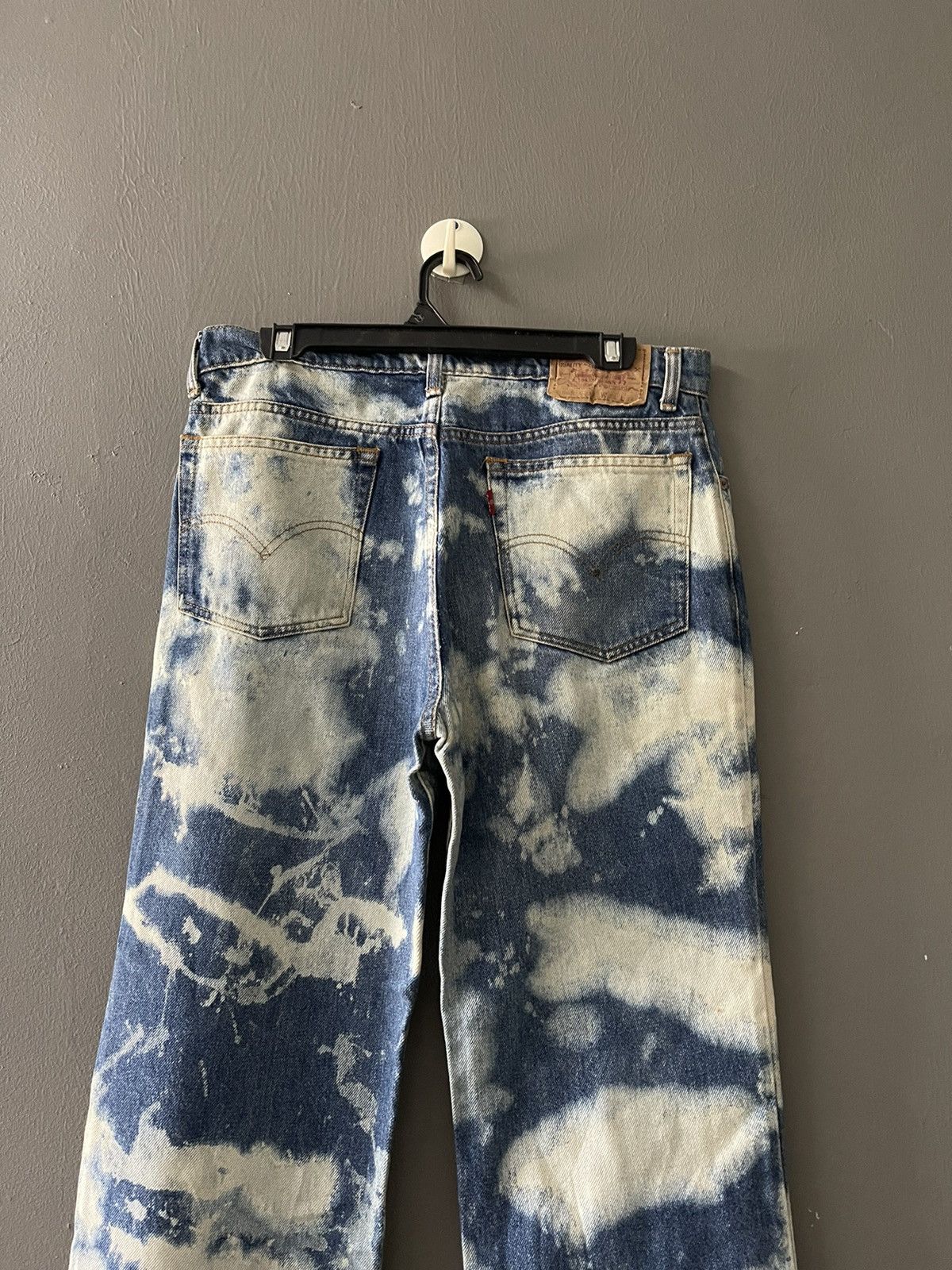 Levi's Vintage Clothing × Vintage VINTAGE 505 0217 LEVIS ACID WASH DENIM JEANS 34x34 Size US 33 - 4 Thumbnail