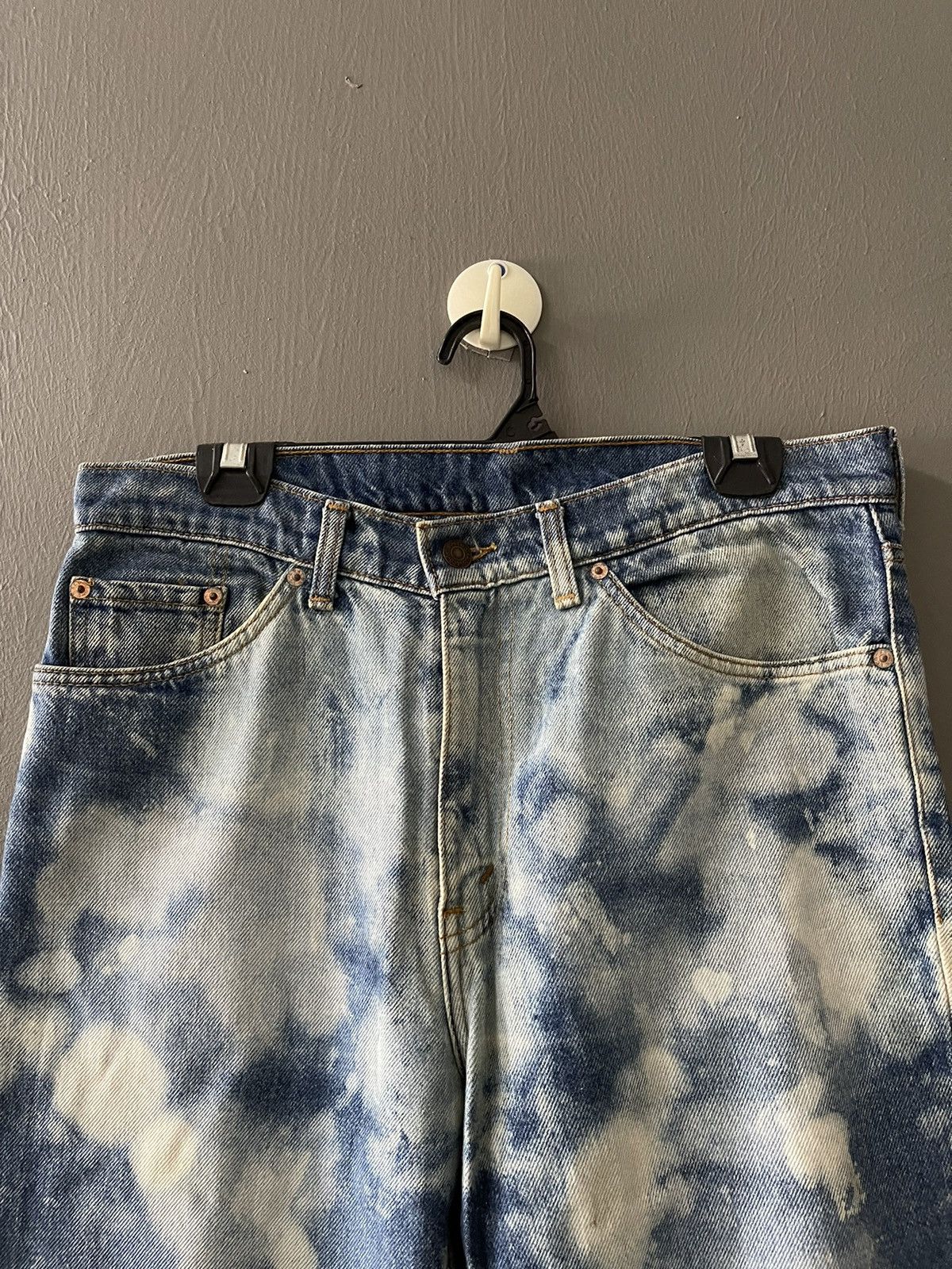 Levi's Vintage Clothing × Vintage VINTAGE 505 0217 LEVIS ACID WASH DENIM JEANS 34x34 Size US 33 - 5 Thumbnail
