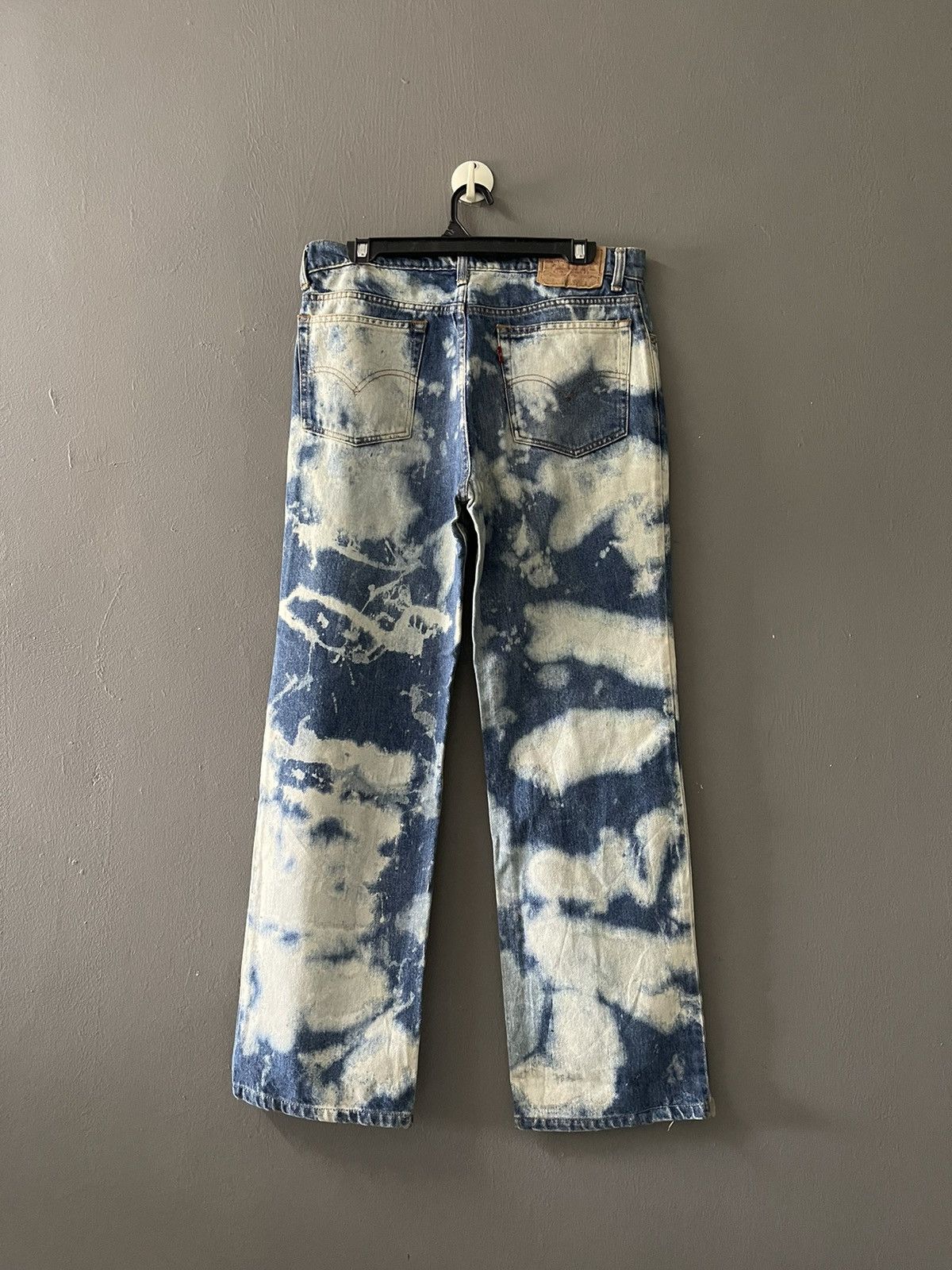 Levi's Vintage Clothing × Vintage VINTAGE 505 0217 LEVIS ACID WASH DENIM JEANS 34x34 Size US 33 - 1 Thumbnail