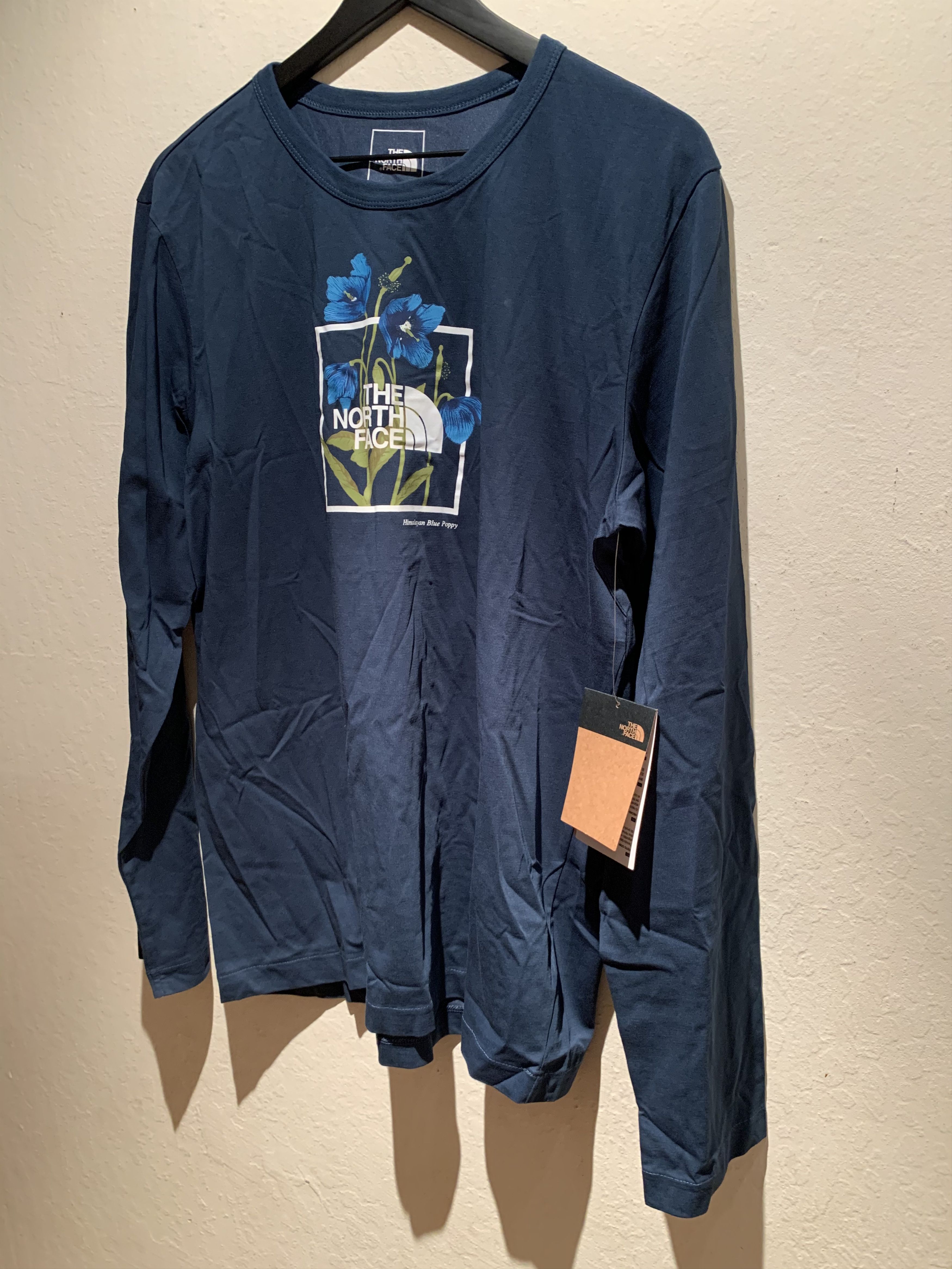 The North Face *RARE* New North Face Himalayan Blue Poppy Long Sleeve Shirt Size US L / EU 52-54 / 3 - 6 Thumbnail