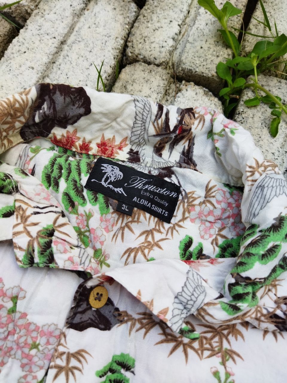 Japanese Brand Thruxton Japan Aloha Shirt - Size 3L Size US XXL / EU 58 / 5 - 4 Thumbnail