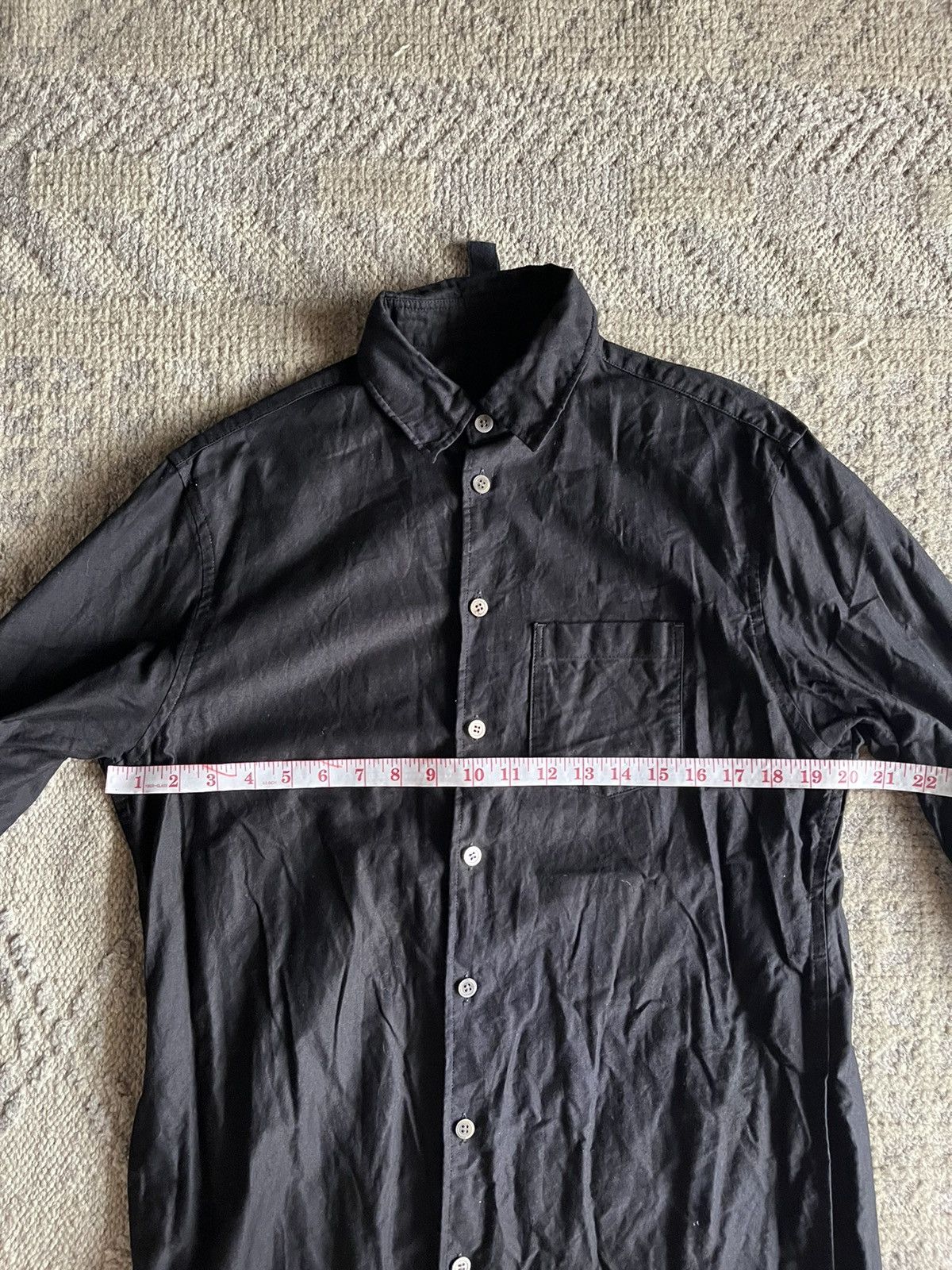 Yohji Yamamoto Yohji Yamomoto Long Shirt Size US S / EU 44-46 / 1 - 11 Thumbnail