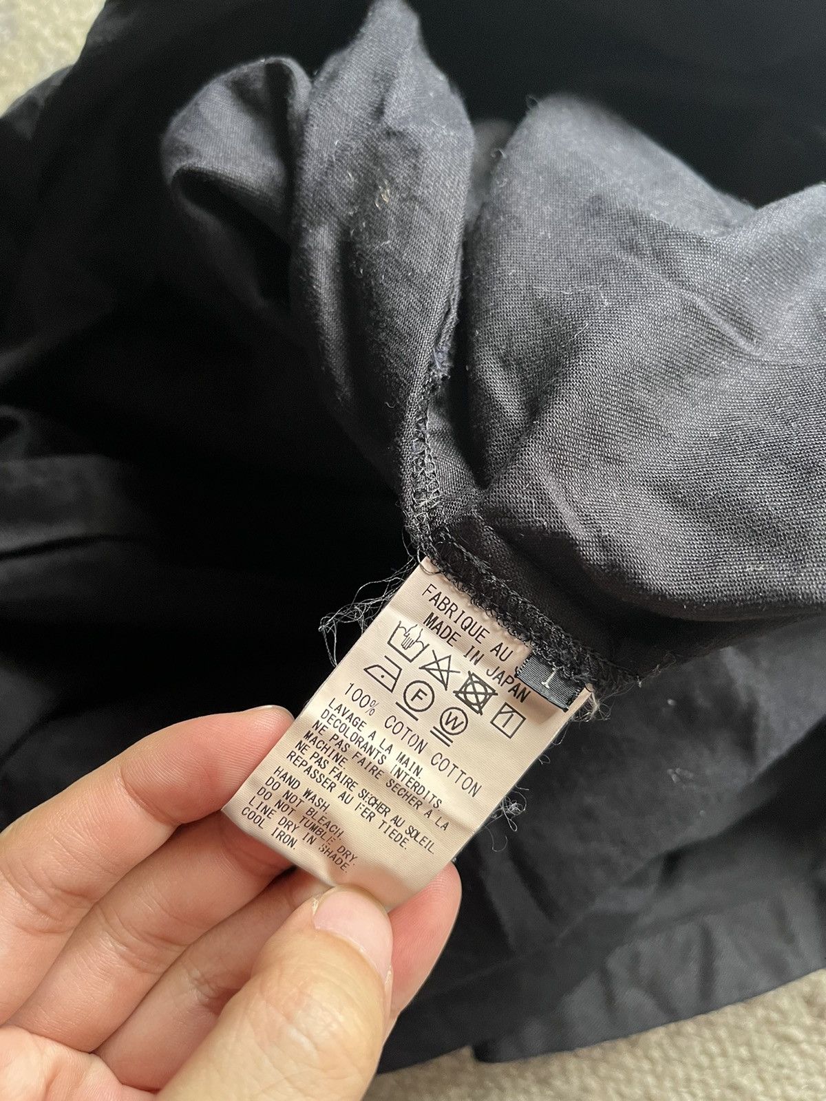 Yohji Yamamoto Yohji Yamomoto Long Shirt Size US S / EU 44-46 / 1 - 12 Thumbnail