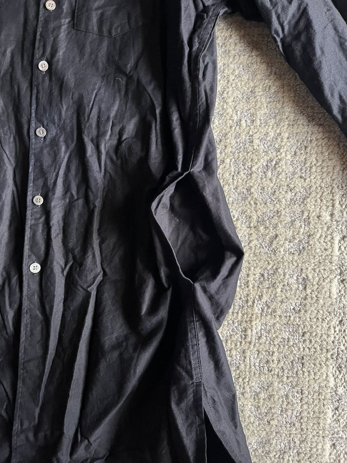 Yohji Yamamoto Yohji Yamomoto Long Shirt Size US S / EU 44-46 / 1 - 4 Thumbnail