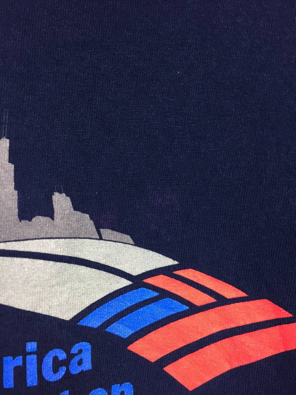 Nike Y2K Nike Center Swoosh Bank of America Chicago Marathon Tee Size US M / EU 48-50 / 2 - 7 Thumbnail