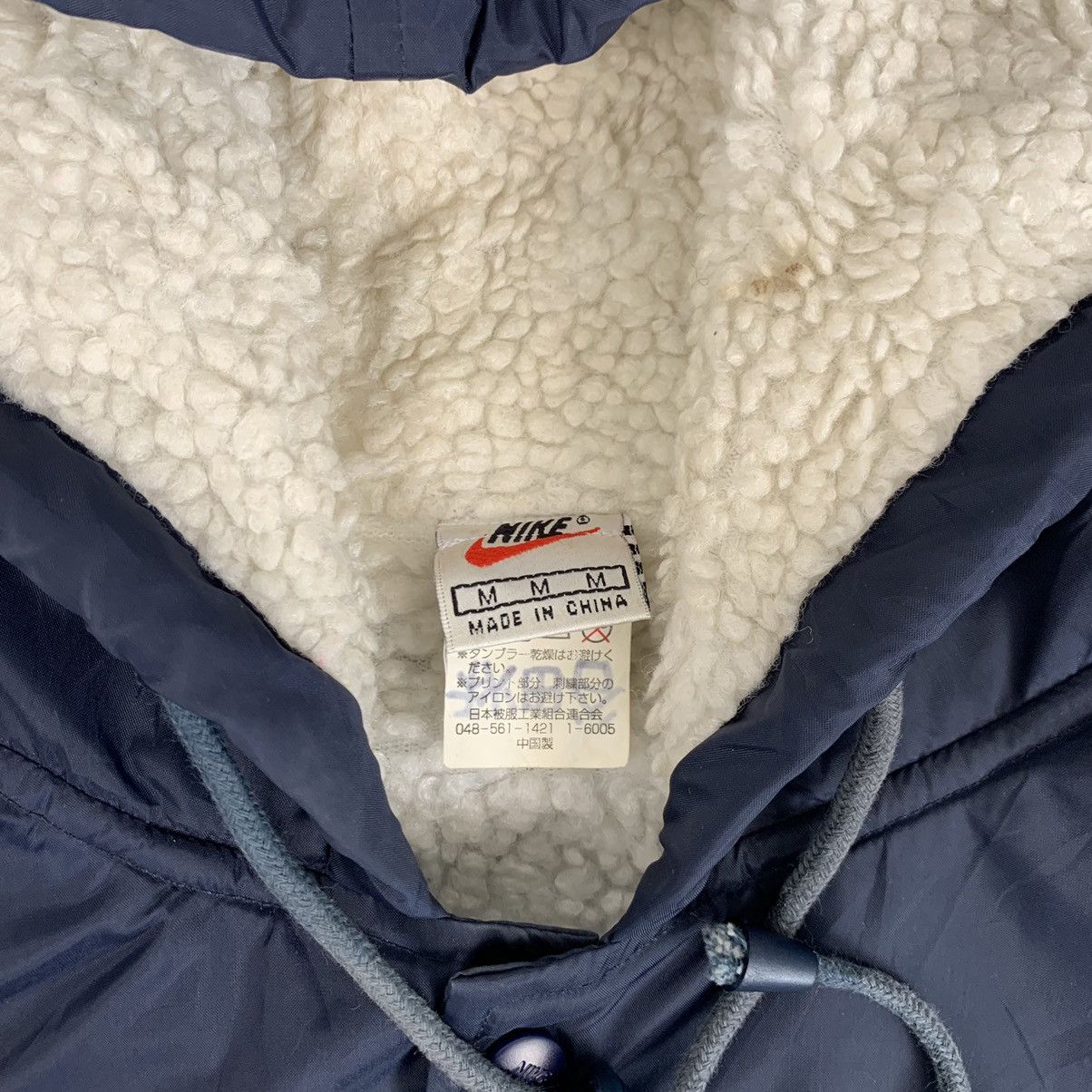 Nike Vintage Nike Fleece Long Winter Jacket Size US M / EU 48-50 / 2 - 10 Thumbnail