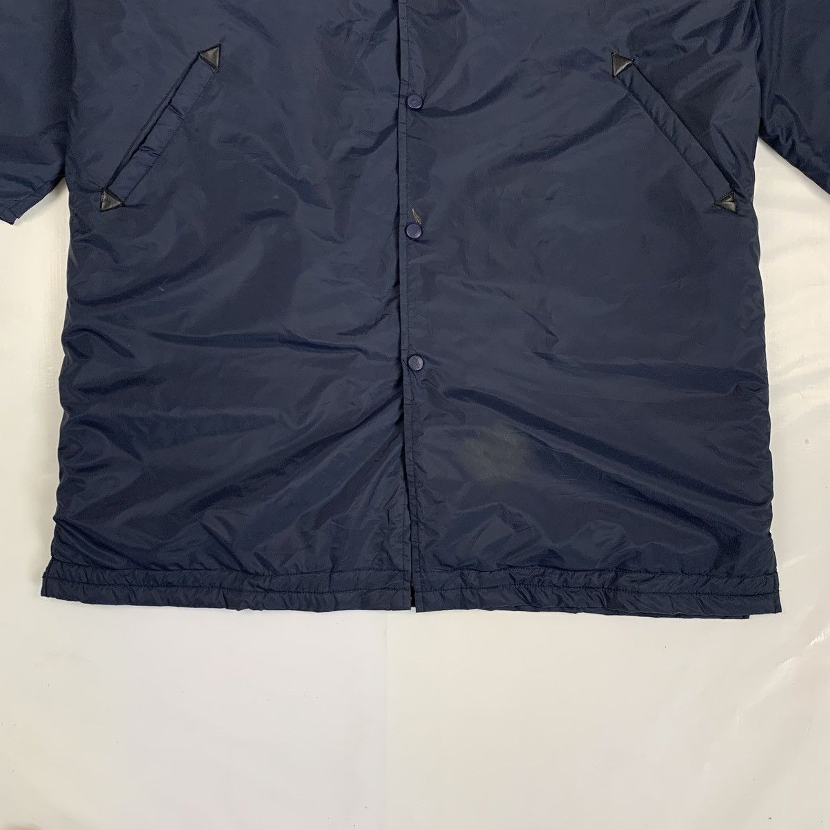 Nike Vintage Nike Fleece Long Winter Jacket Size US M / EU 48-50 / 2 - 7 Thumbnail