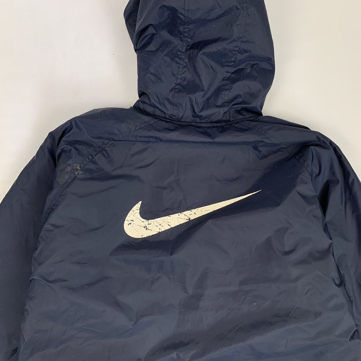 Nike Vintage Nike Fleece Long Winter Jacket Size US M / EU 48-50 / 2 - 2 Thumbnail