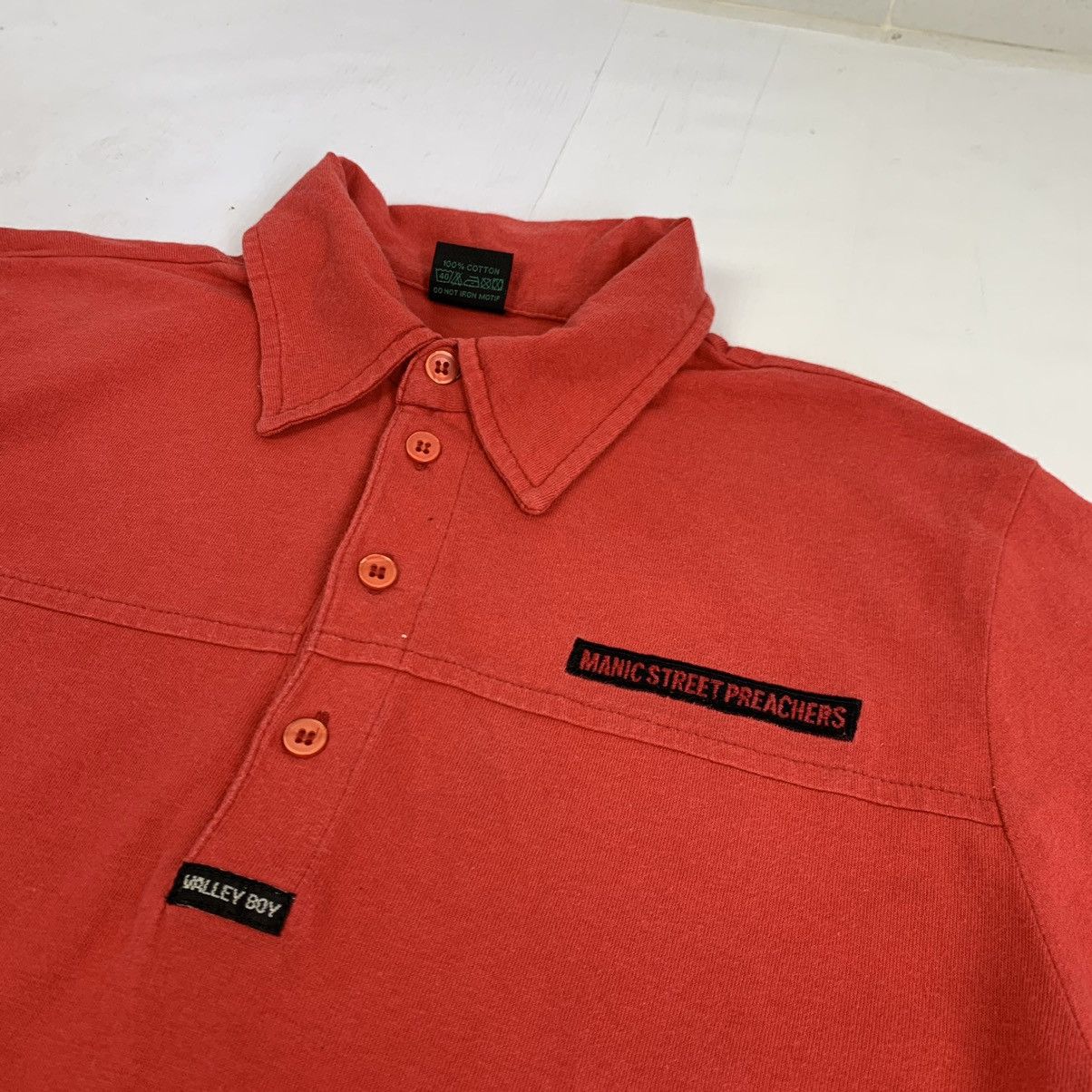 Designer × Vintage Valley Boy X Manic Street Preachers Polo Shirt Size US M / EU 48-50 / 2 - 5 Thumbnail
