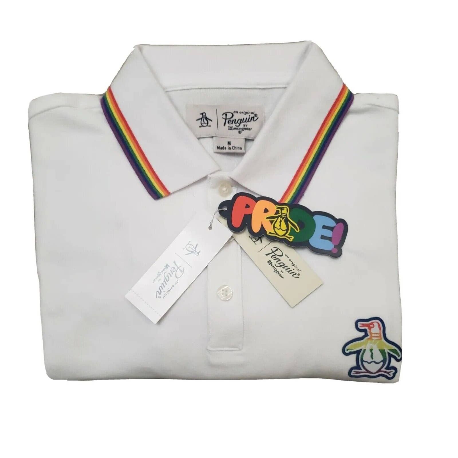 Original Penguin Polo Mega Pete Pique logo