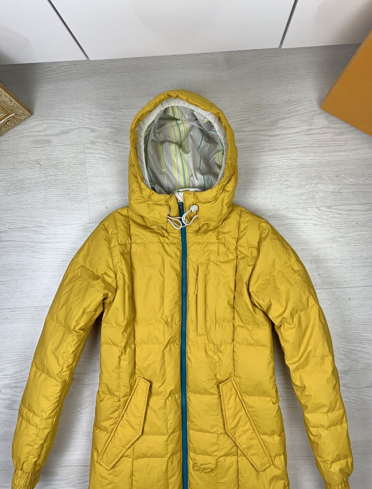 Nike × Vintage Vintage Nike 6.0 Rare Women’s Down Yellow Jacket Size XS Size XS / US 0-2 / IT 36-38 - 2 Thumbnail