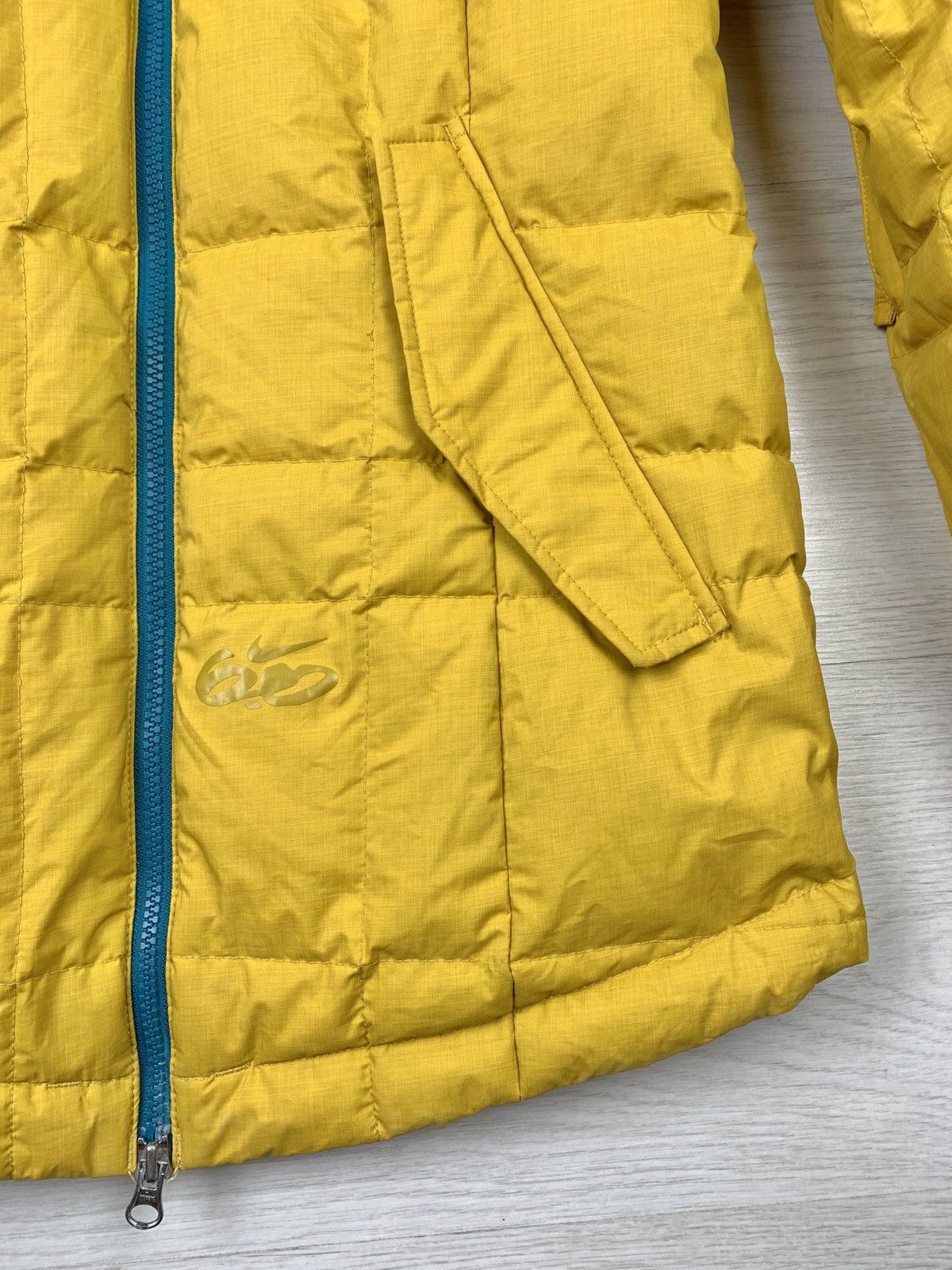 Nike × Vintage Vintage Nike 6.0 Rare Women’s Down Yellow Jacket Size XS Size XS / US 0-2 / IT 36-38 - 3 Thumbnail