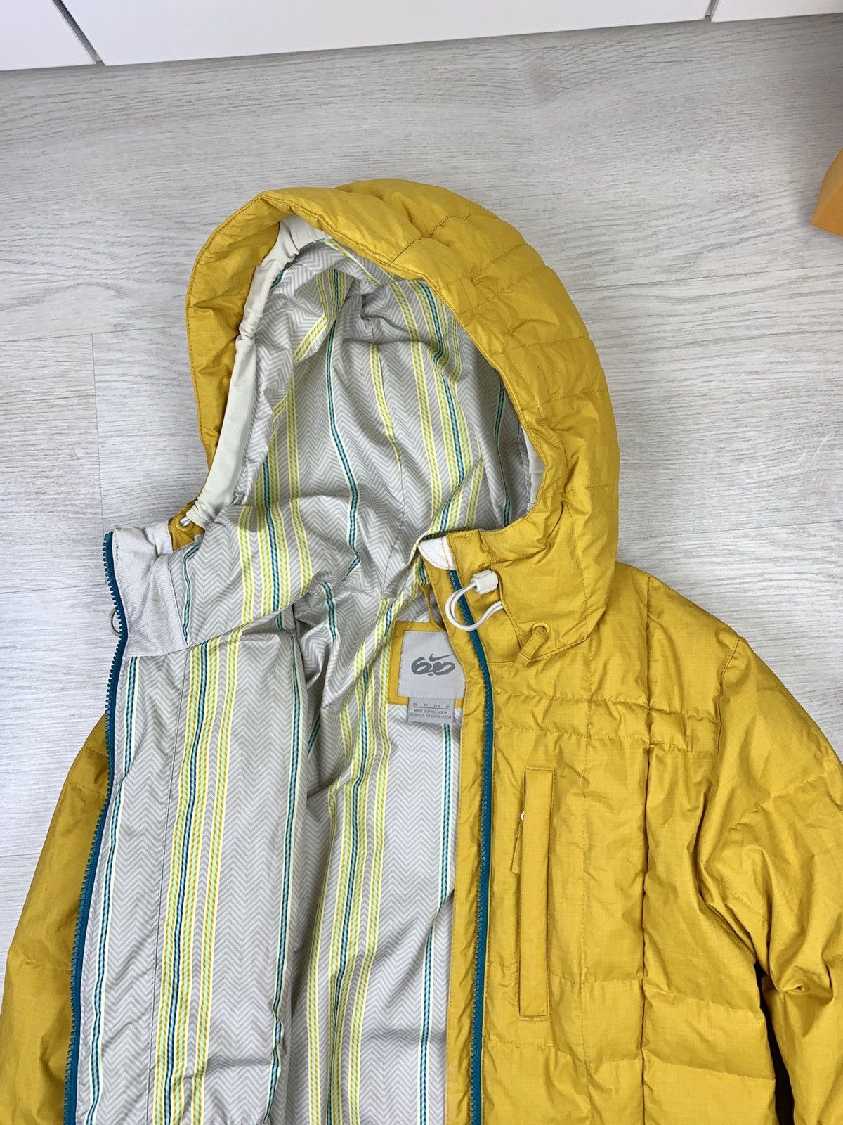 Nike × Vintage Vintage Nike 6.0 Rare Women’s Down Yellow Jacket Size XS Size XS / US 0-2 / IT 36-38 - 6 Thumbnail