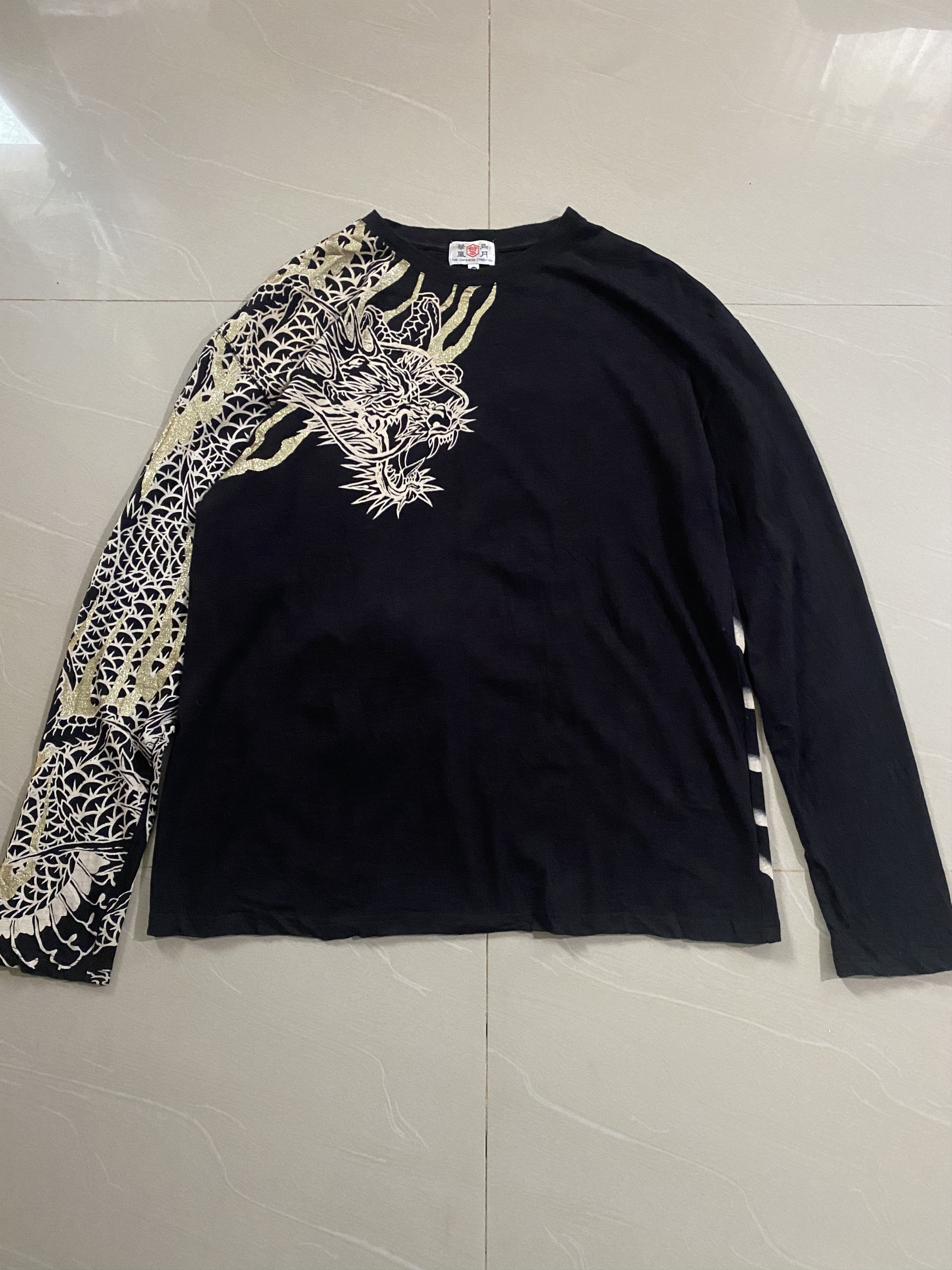 Japanese Brand The Japanese Tradition Dragon Shirt Embroidery Big Logo Size US XL / EU 56 / 4 - 2 Thumbnail