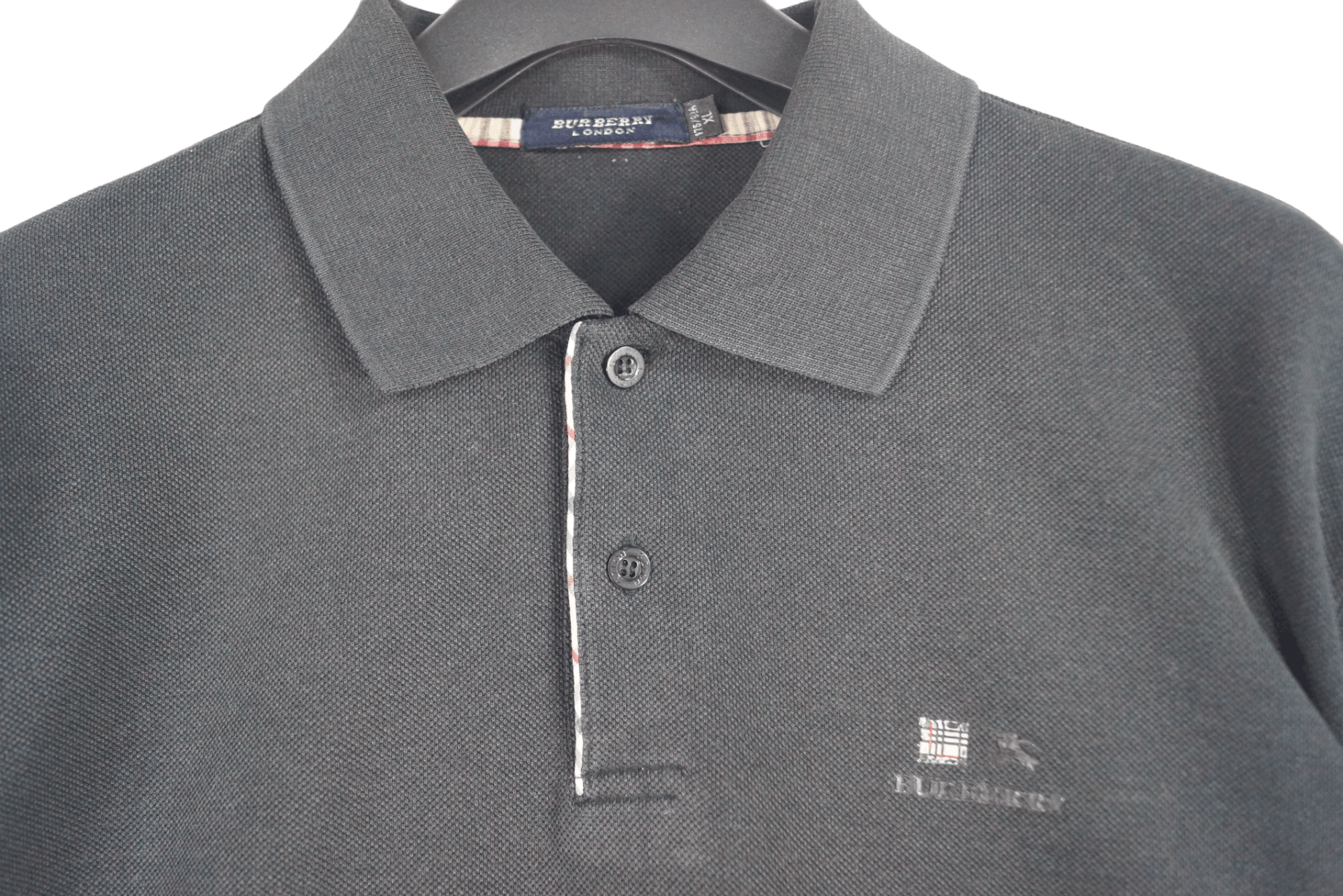 Burberry VINTAGE BURBERRY LONDON COLLAR TEE Size US XL / EU 56 / 4 - 2 Thumbnail