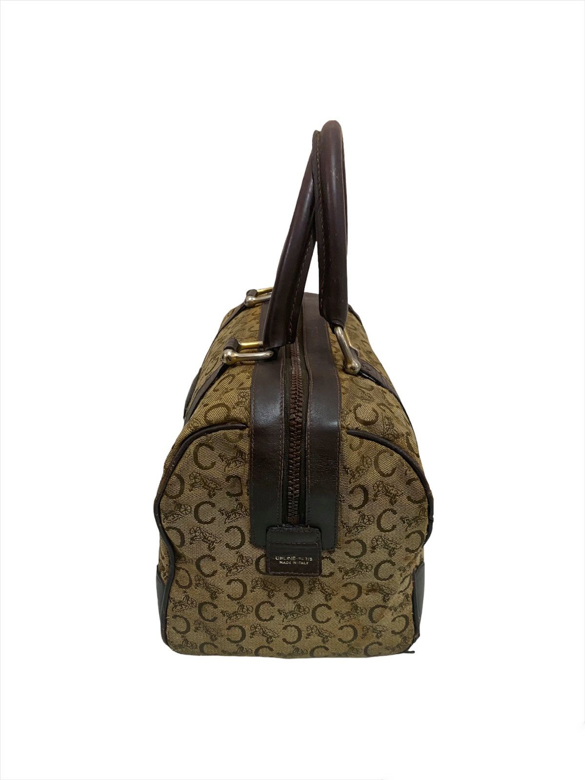 Celine Vintage Authentic Celine Macadam Speedy Boston Size ONE SIZE - 5 Thumbnail