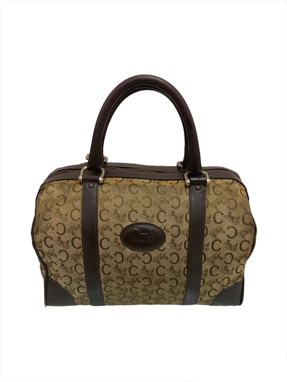 Celine Vintage Authentic Celine Macadam Speedy Boston Size ONE SIZE - 1 Thumbnail