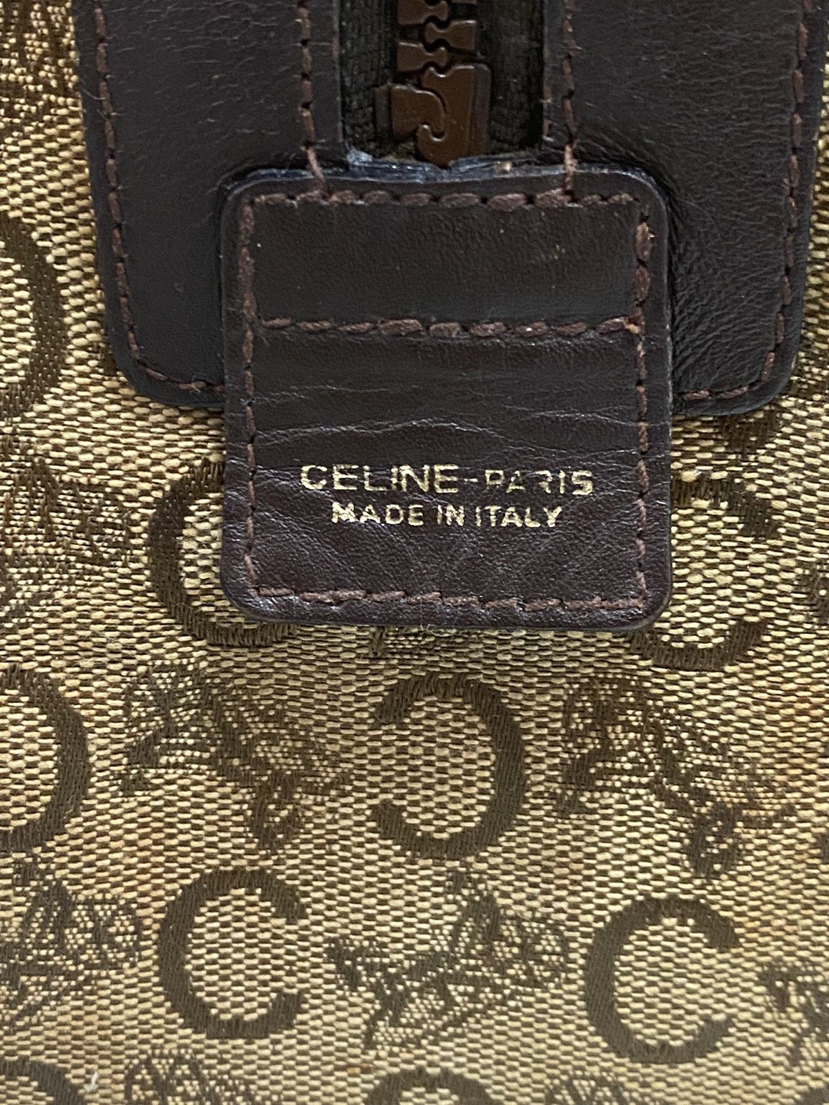 Celine Vintage Authentic Celine Macadam Speedy Boston Size ONE SIZE - 6 Thumbnail