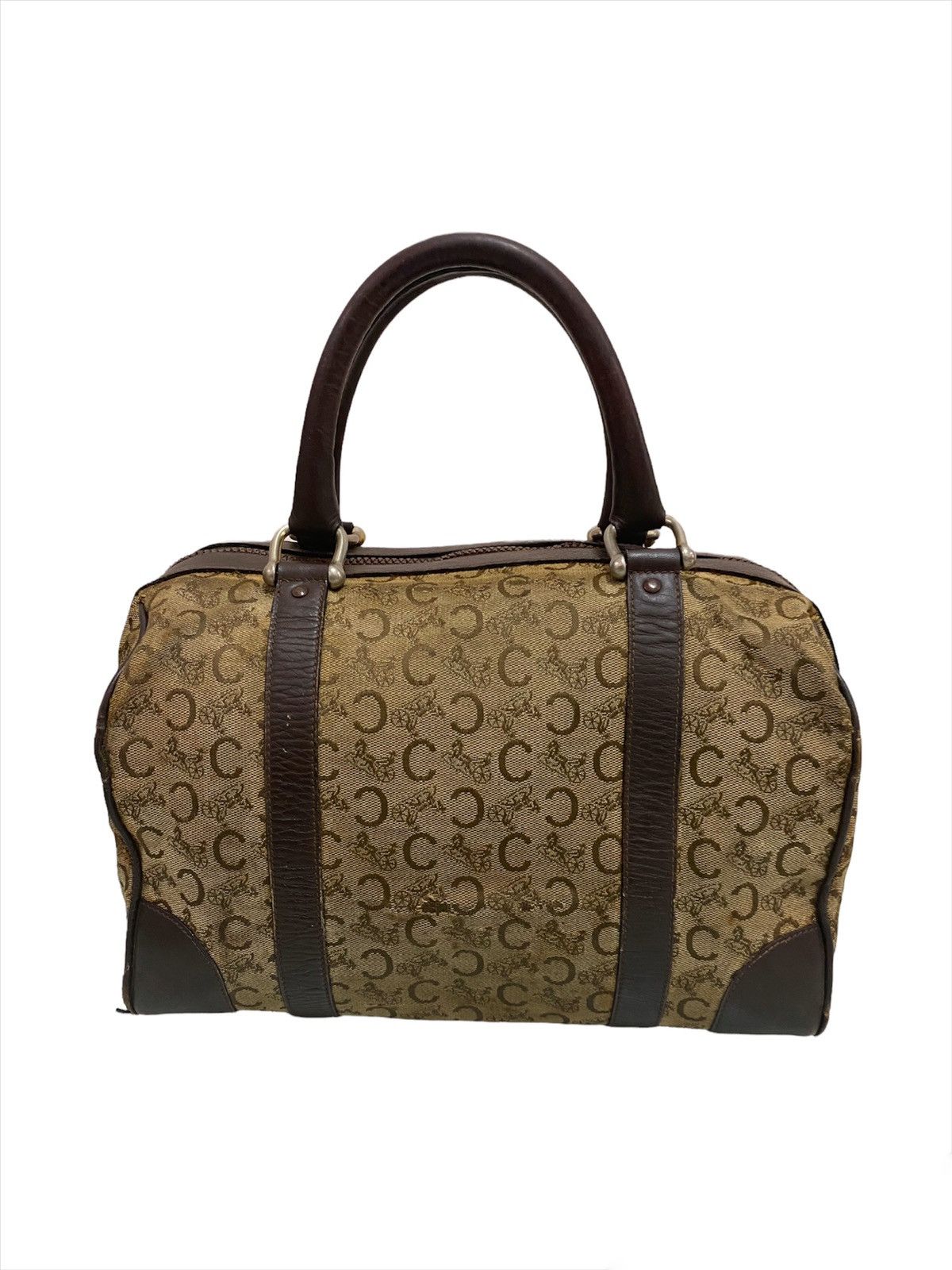 Celine Vintage Authentic Celine Macadam Speedy Boston Size ONE SIZE - 2 Thumbnail