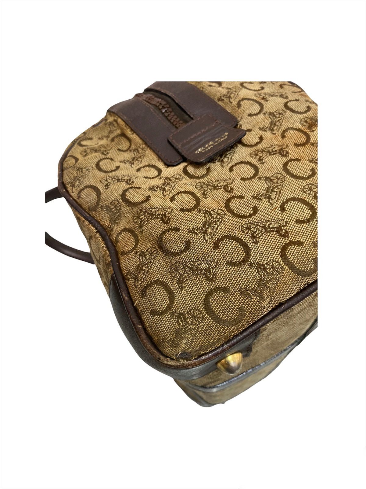 Celine Vintage Authentic Celine Macadam Speedy Boston Size ONE SIZE - 15 Thumbnail