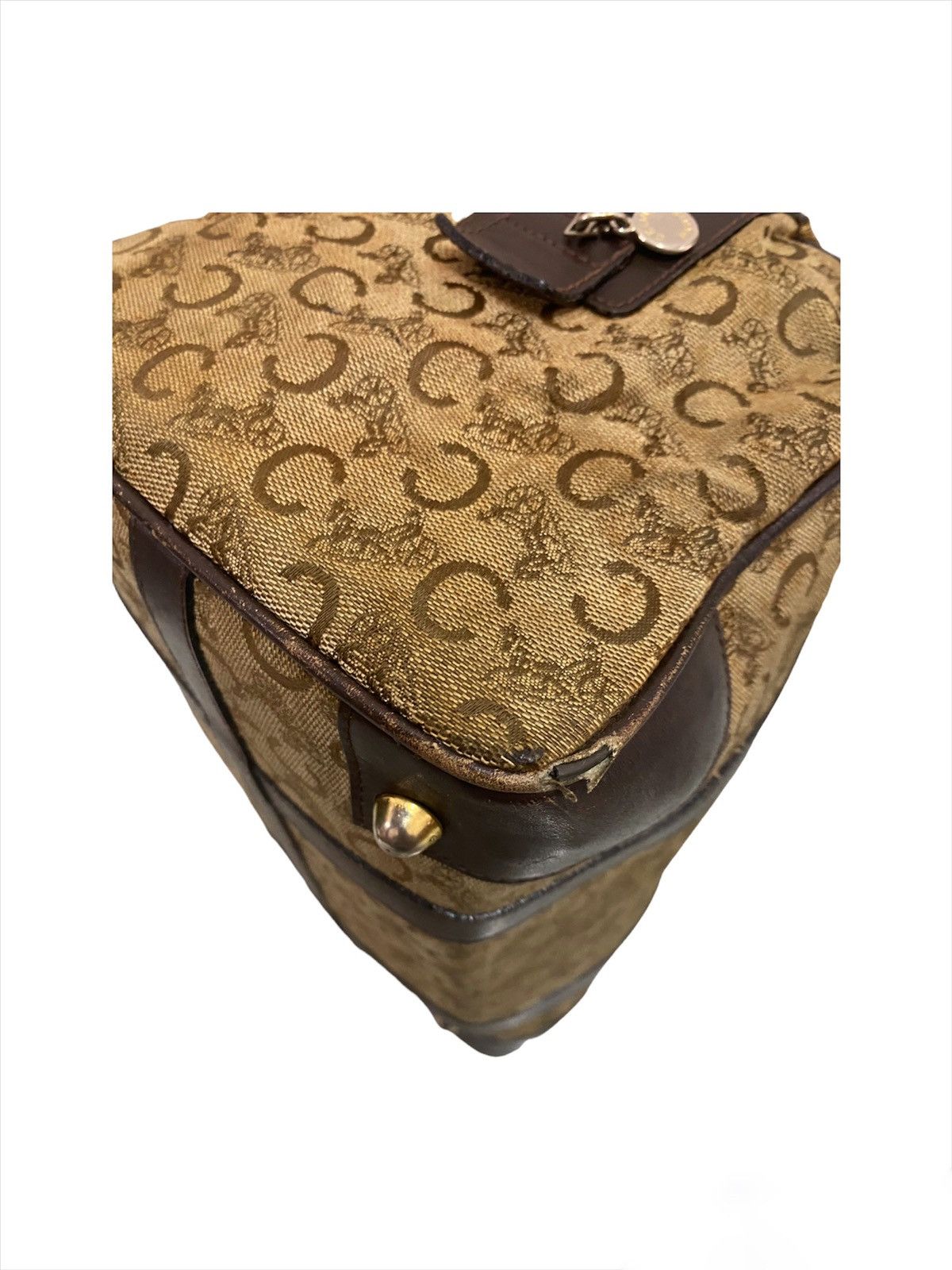 Celine Vintage Authentic Celine Macadam Speedy Boston Size ONE SIZE - 13 Thumbnail