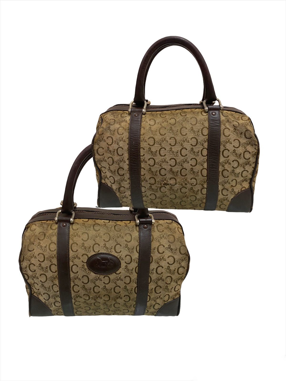 Celine Vintage Authentic Celine Macadam Speedy Boston Size ONE SIZE - 4 Thumbnail