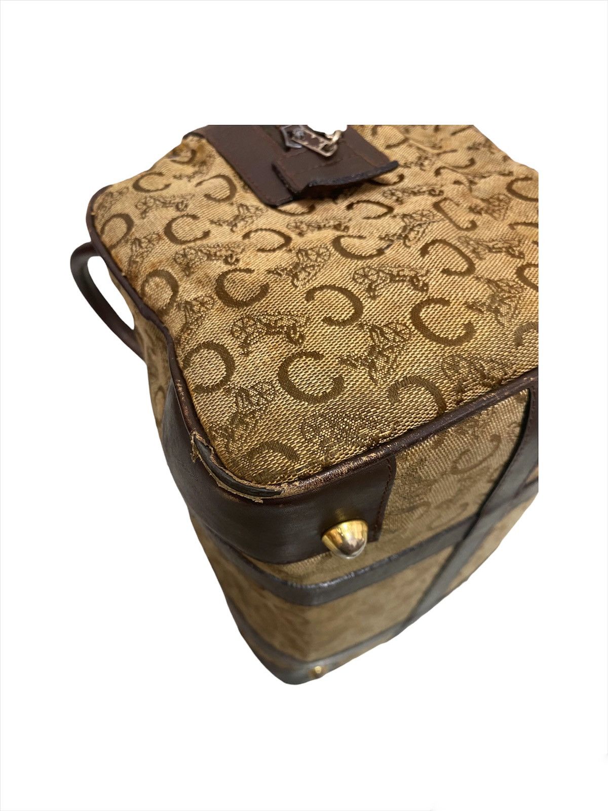 Celine Vintage Authentic Celine Macadam Speedy Boston Size ONE SIZE - 12 Thumbnail