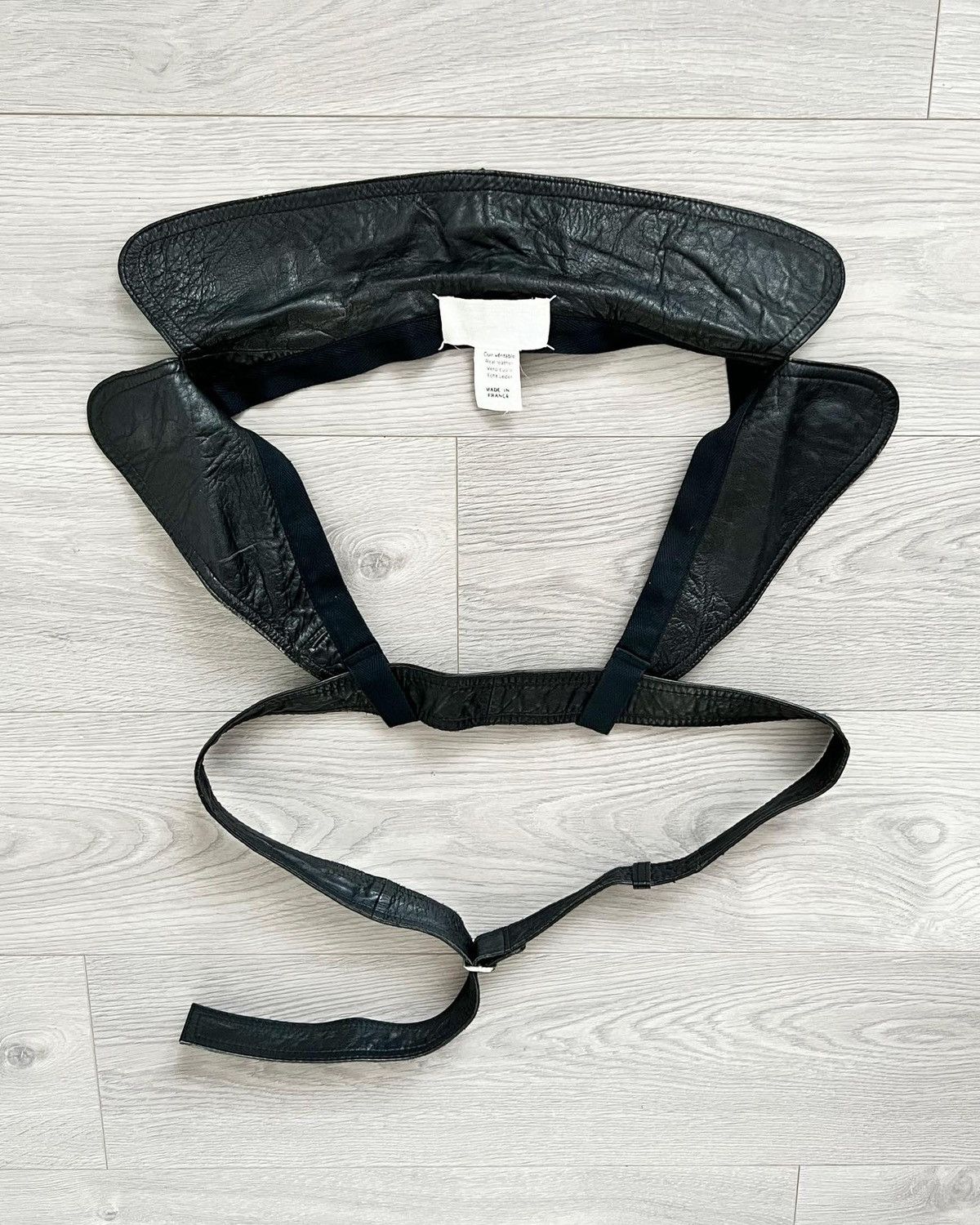 Maison Margiela Martin Margiela 1990s Rare Artisanal Leather Harness