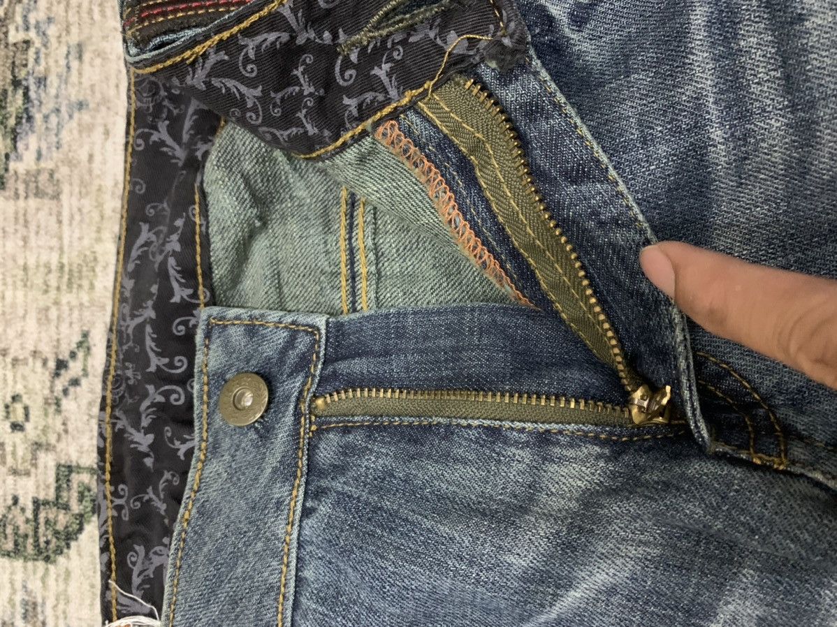 Japanese Brand Kearney House Workwear Carpenter Design Denim Leather Trim Size US 32 / EU 48 - 13 Thumbnail