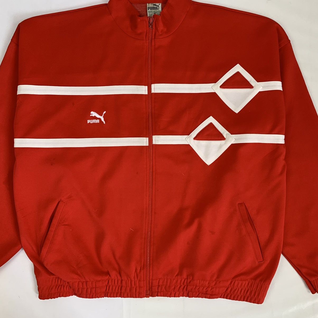 Puma Vintage Puma Zipper Trainer Jacket Size US M / EU 48-50 / 2 - 4 Thumbnail