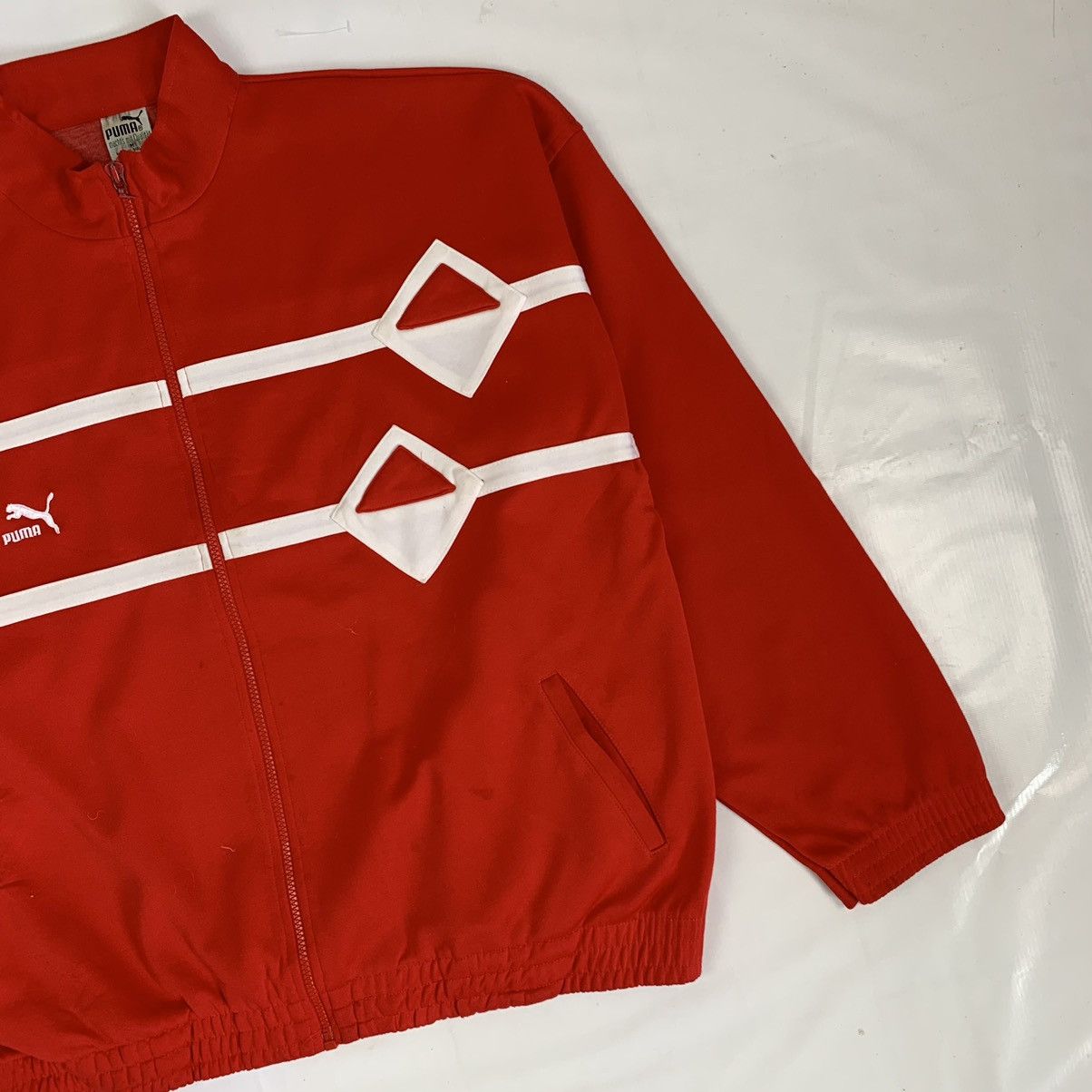 Puma Vintage Puma Zipper Trainer Jacket Size US M / EU 48-50 / 2 - 3 Thumbnail
