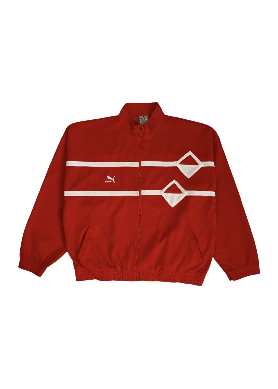Puma Vintage Puma Zipper Trainer Jacket Size US M / EU 48-50 / 2 - 1 Thumbnail