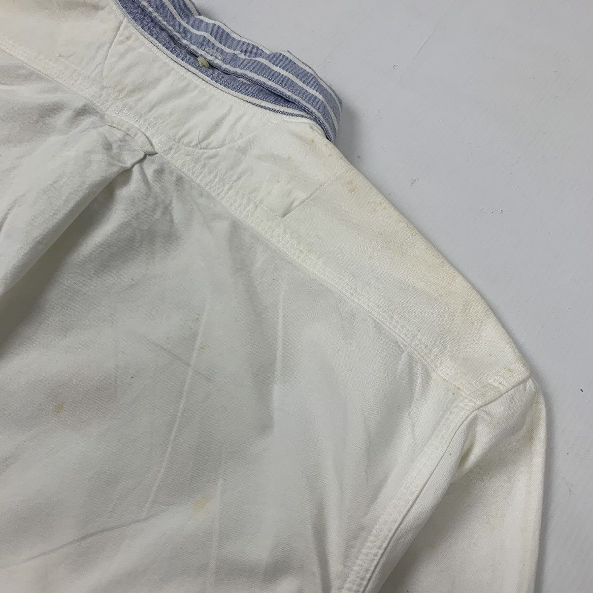 Polo Ralph Lauren × Ralph Lauren × Vintage Vintage Ralph Lauren P Wing Button Up Shirt Size US XL / EU 56 / 4 - 12 Thumbnail