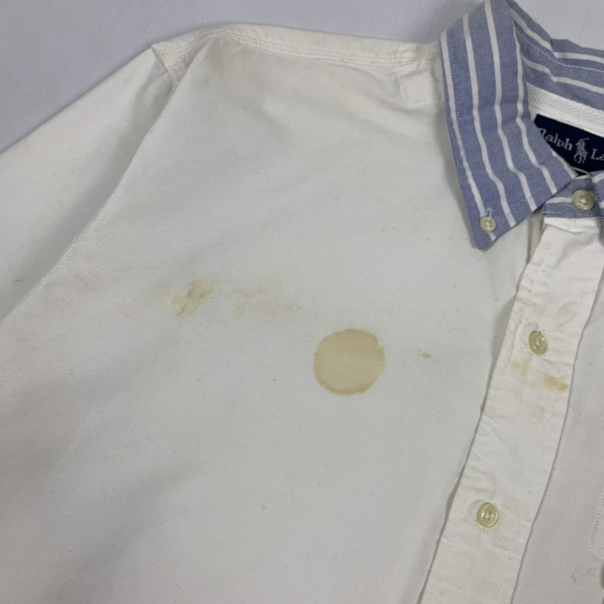 Polo Ralph Lauren × Ralph Lauren × Vintage Vintage Ralph Lauren P Wing Button Up Shirt Size US XL / EU 56 / 4 - 6 Thumbnail