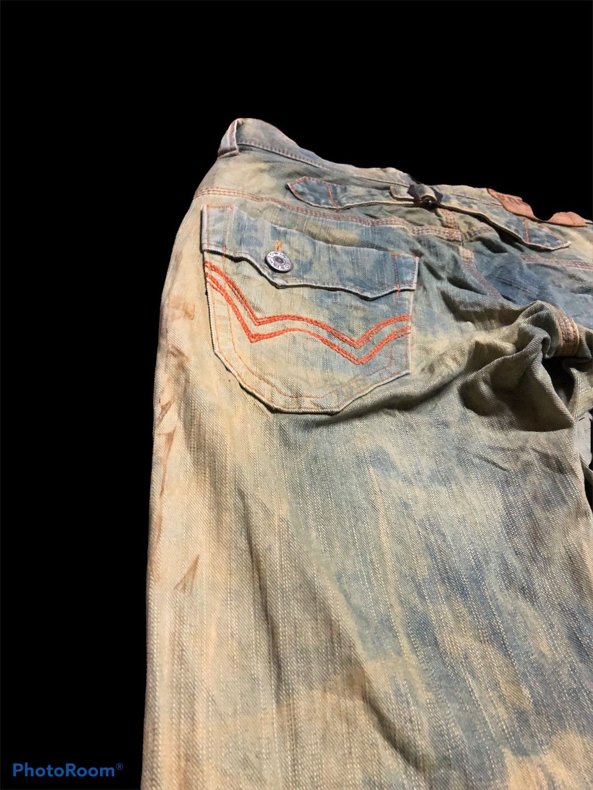 Edwin FLARE⚡️EXCLUSIVE VINTAGE EDWIN XV RUSTY BLEACHED DENIM Size US 31 - 6 Thumbnail