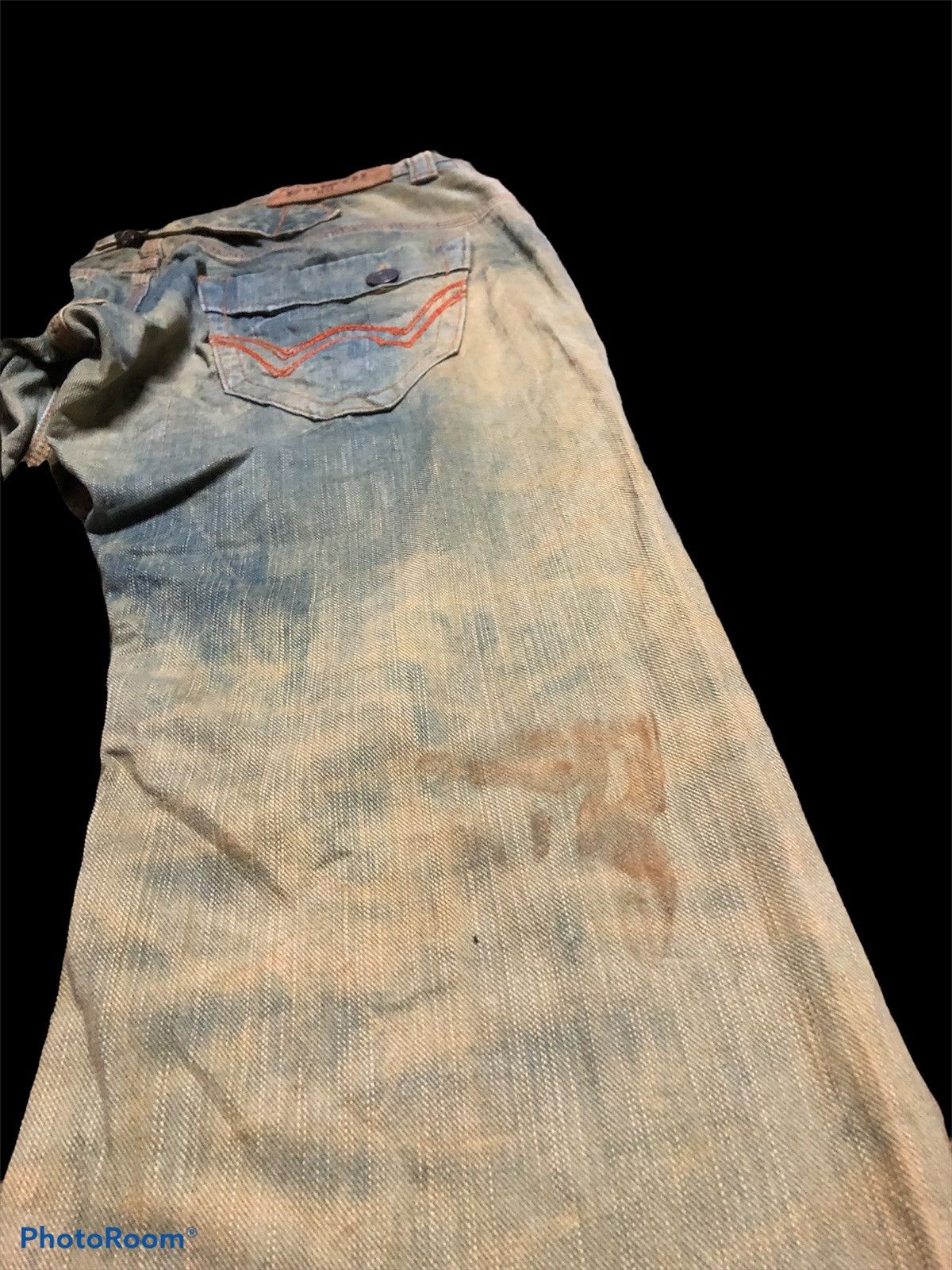 Edwin FLARE⚡️EXCLUSIVE VINTAGE EDWIN XV RUSTY BLEACHED DENIM Size US 31 - 4 Thumbnail