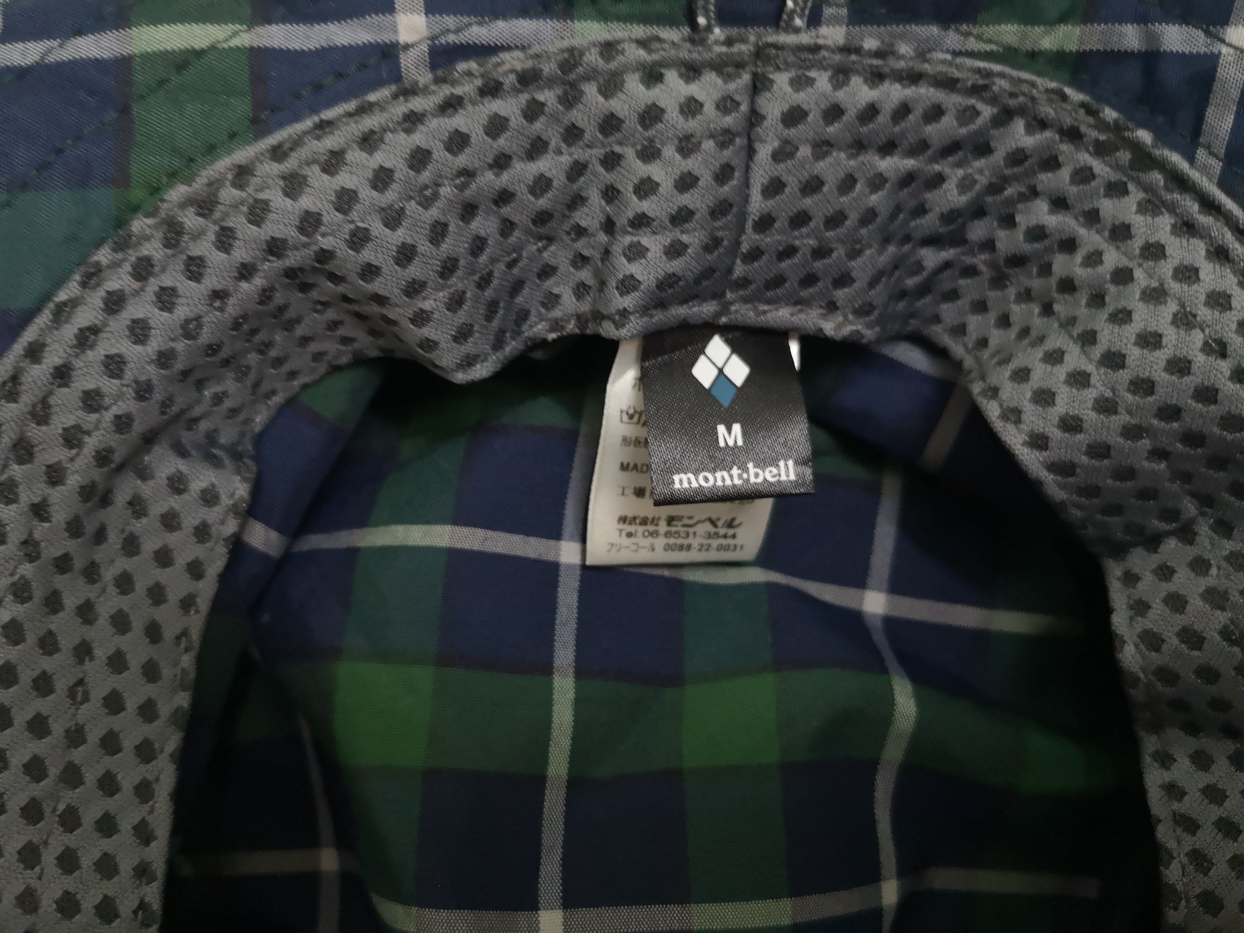 Montbell MONTBELL VINTAGE PLAID OUTDOOR BUCKET HAT Size ONE SIZE - 17 Thumbnail
